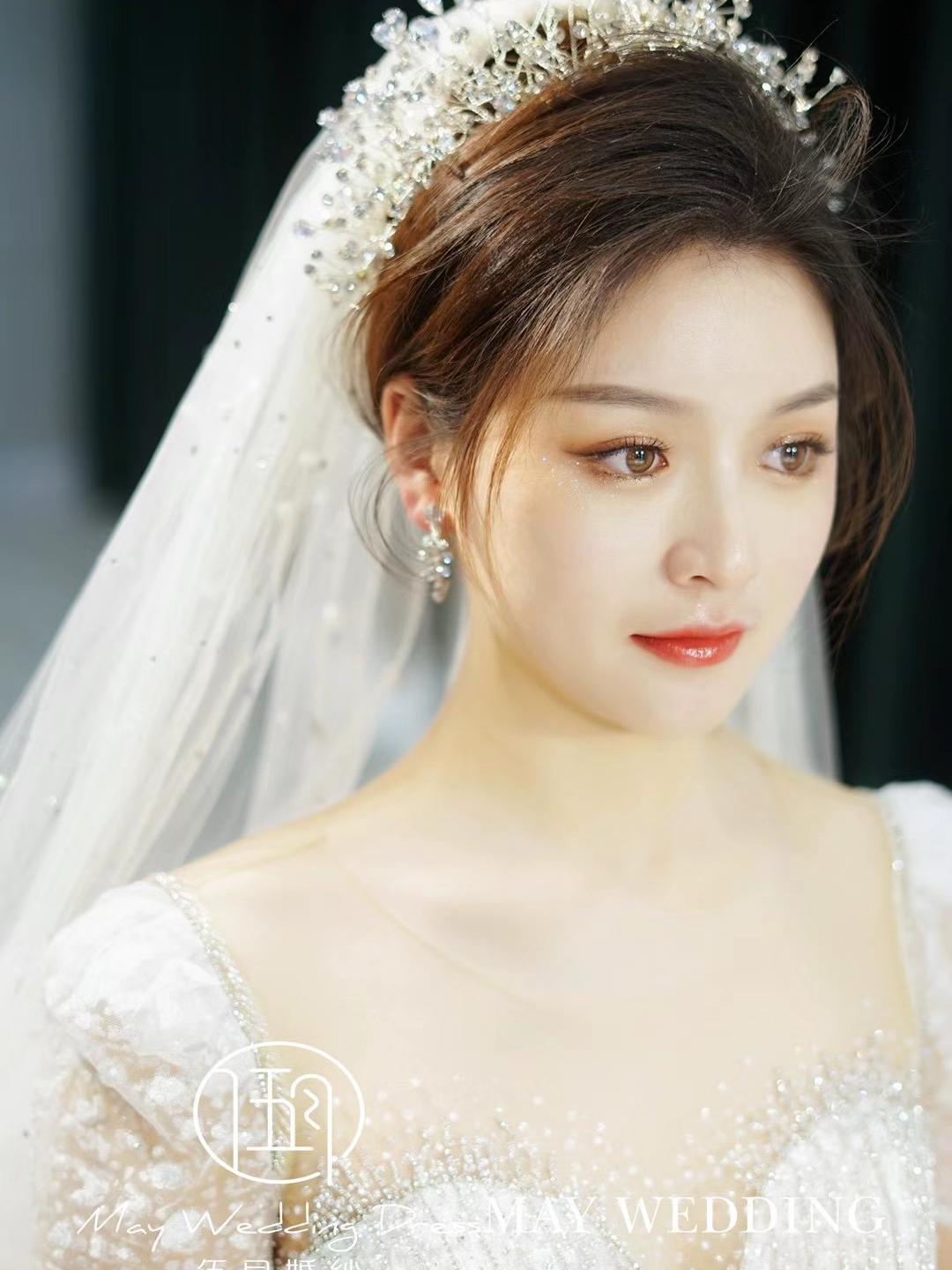 【MAY婚纱造型馆】超值精品奢美三件套