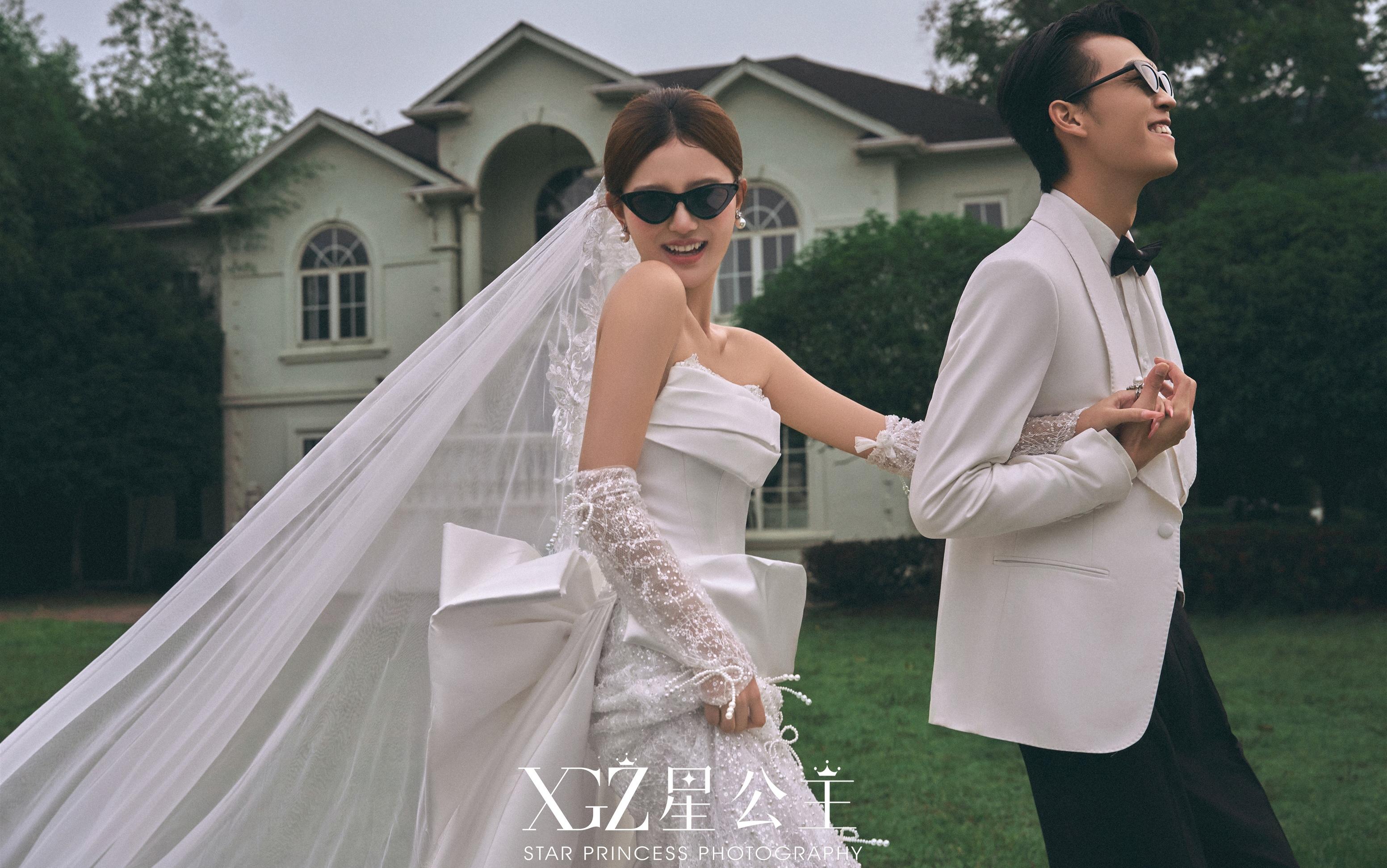 💫被宠成公主的一天！这套婚纱照直接封神了👰