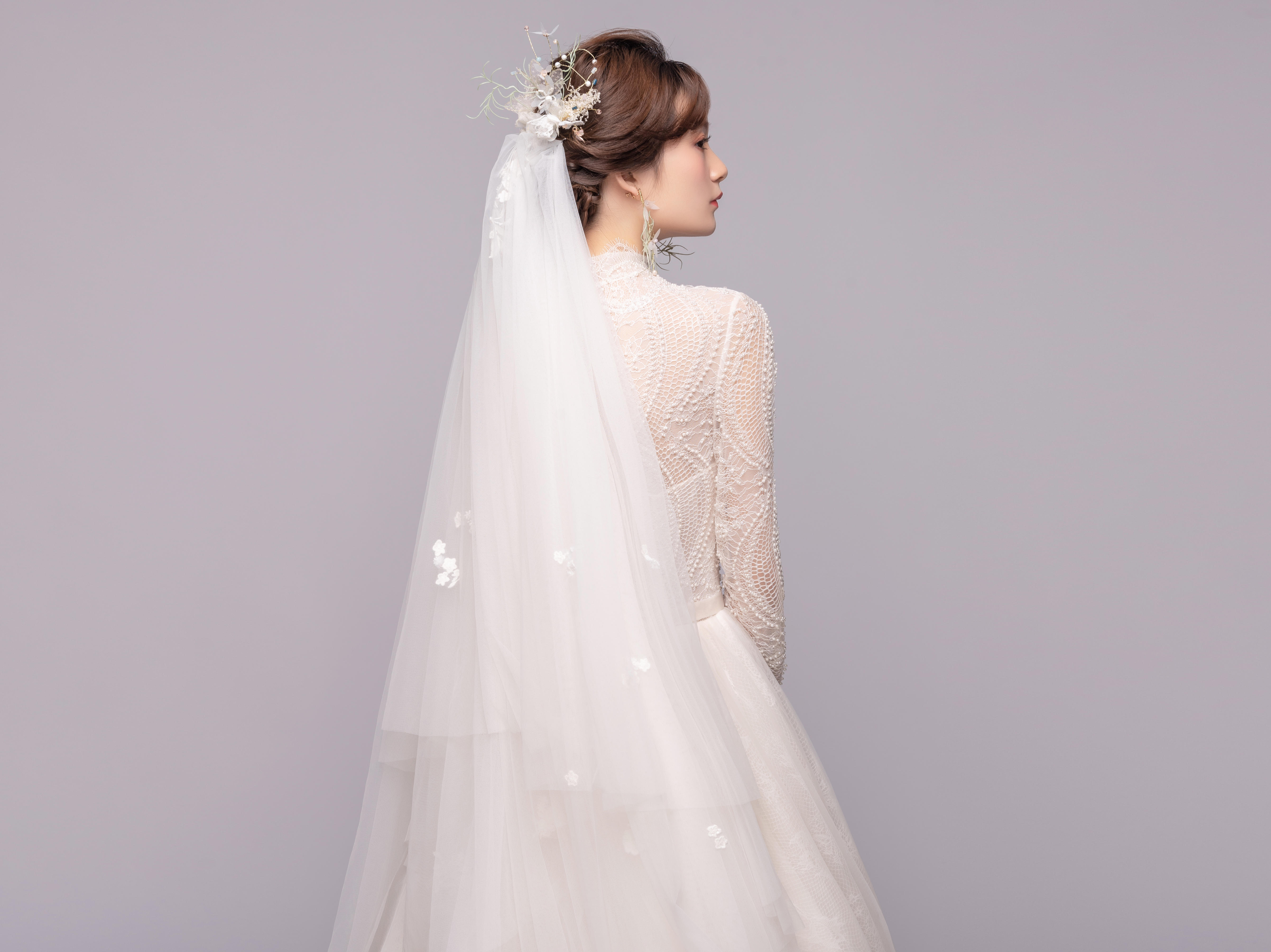 超值抢7件套 出门纱+仪式纱+敬酒服+伴娘服