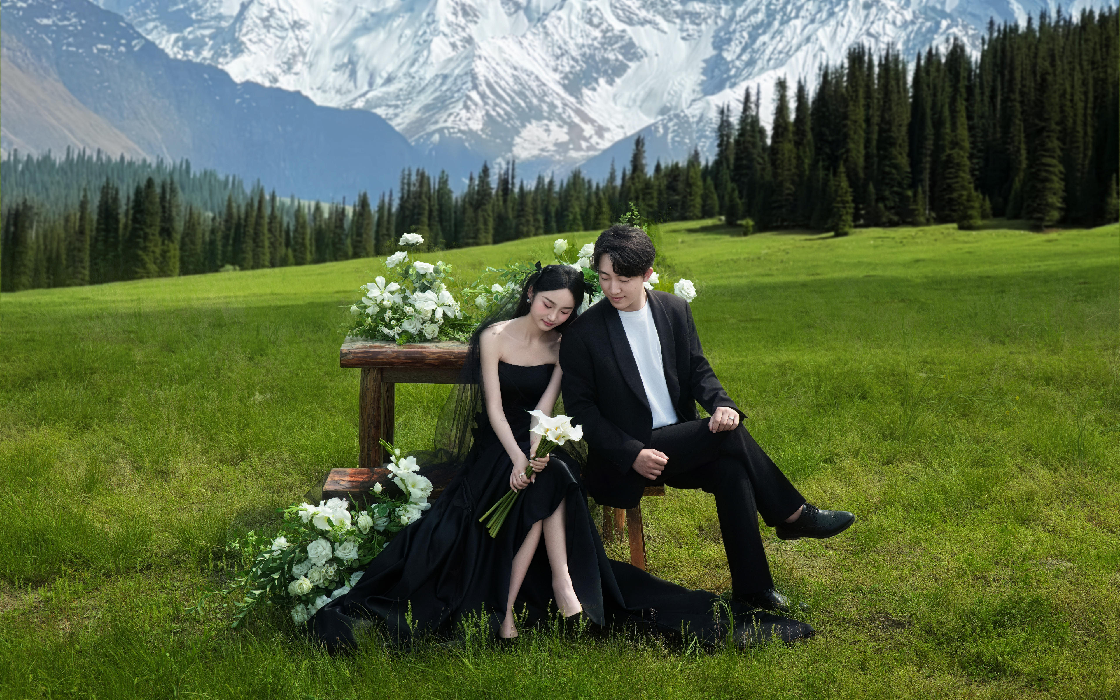 小众森系婚纱照｜我宣布这组婚纱照赢麻了🍃