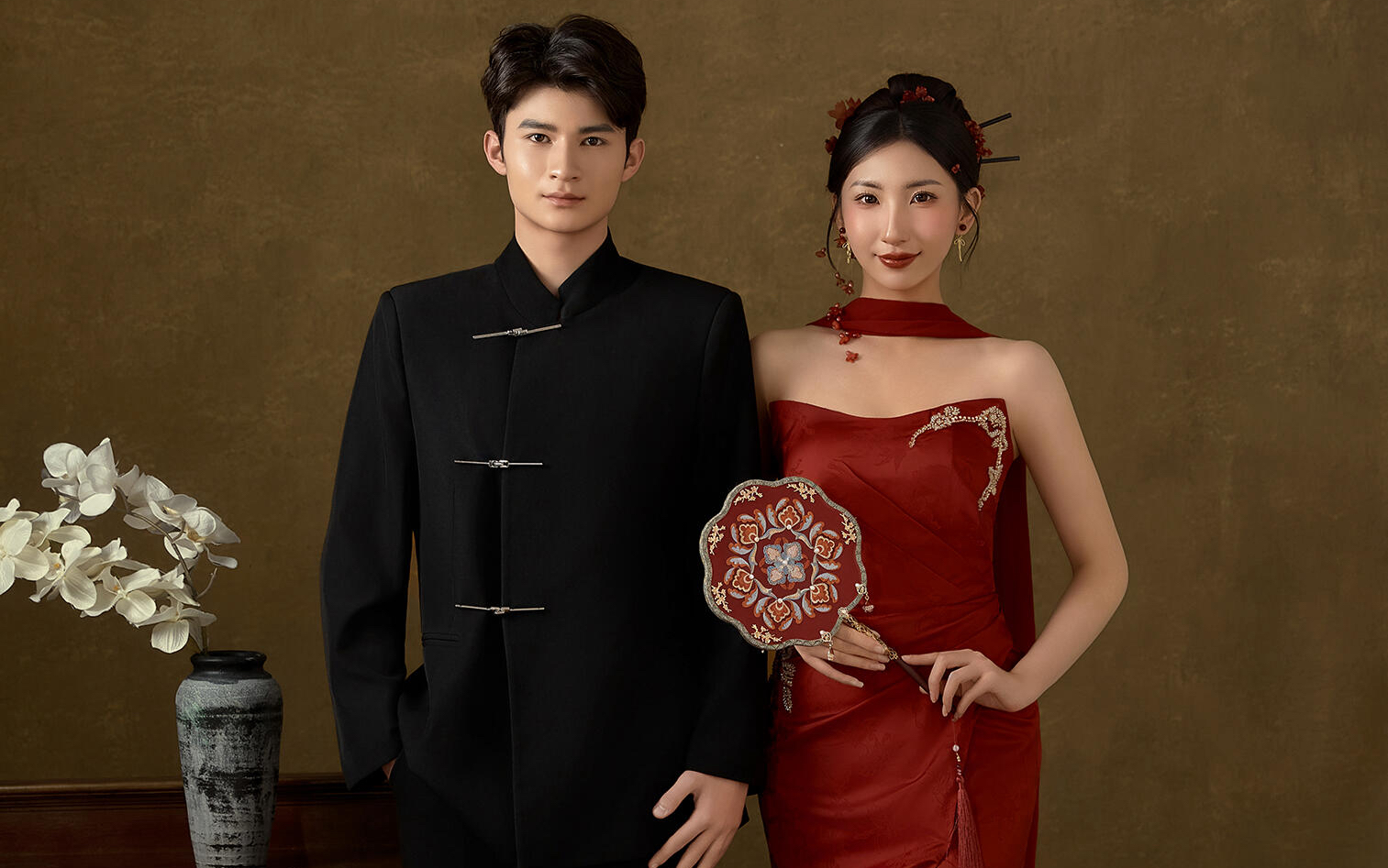 石河子婚紗照?是全家人都在磕的新中式