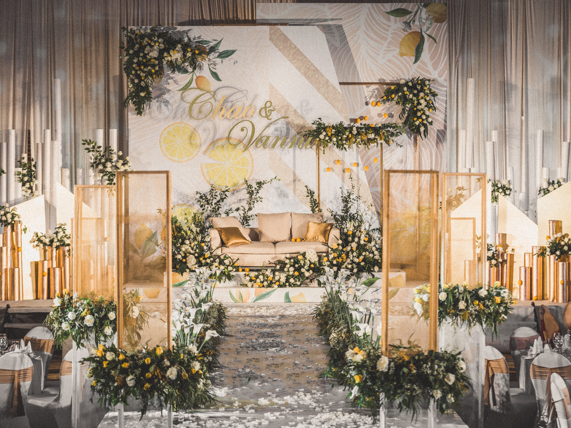 2021【花漾婚礼】珊瑚橙特价主题设计套系