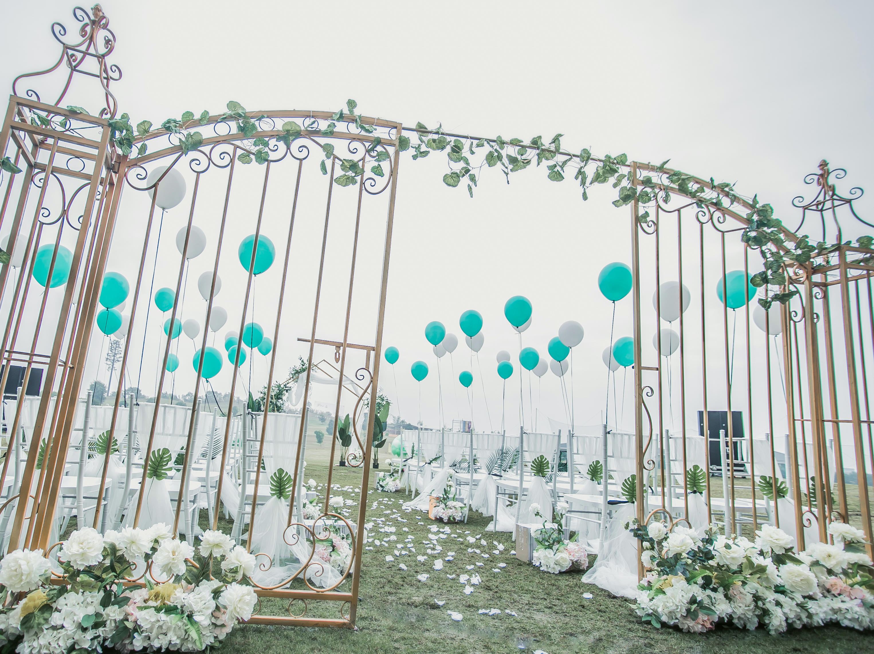 【花町婚礼】2020爆款·户外草坪婚礼