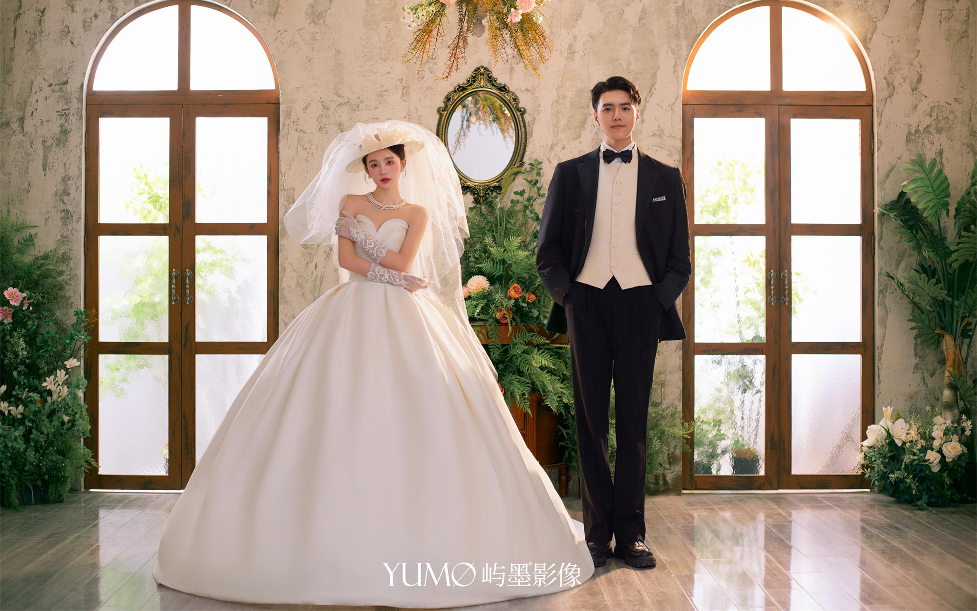 嶼墨影像｜室內(nèi)婚紗照｜法式復(fù)古的浪漫