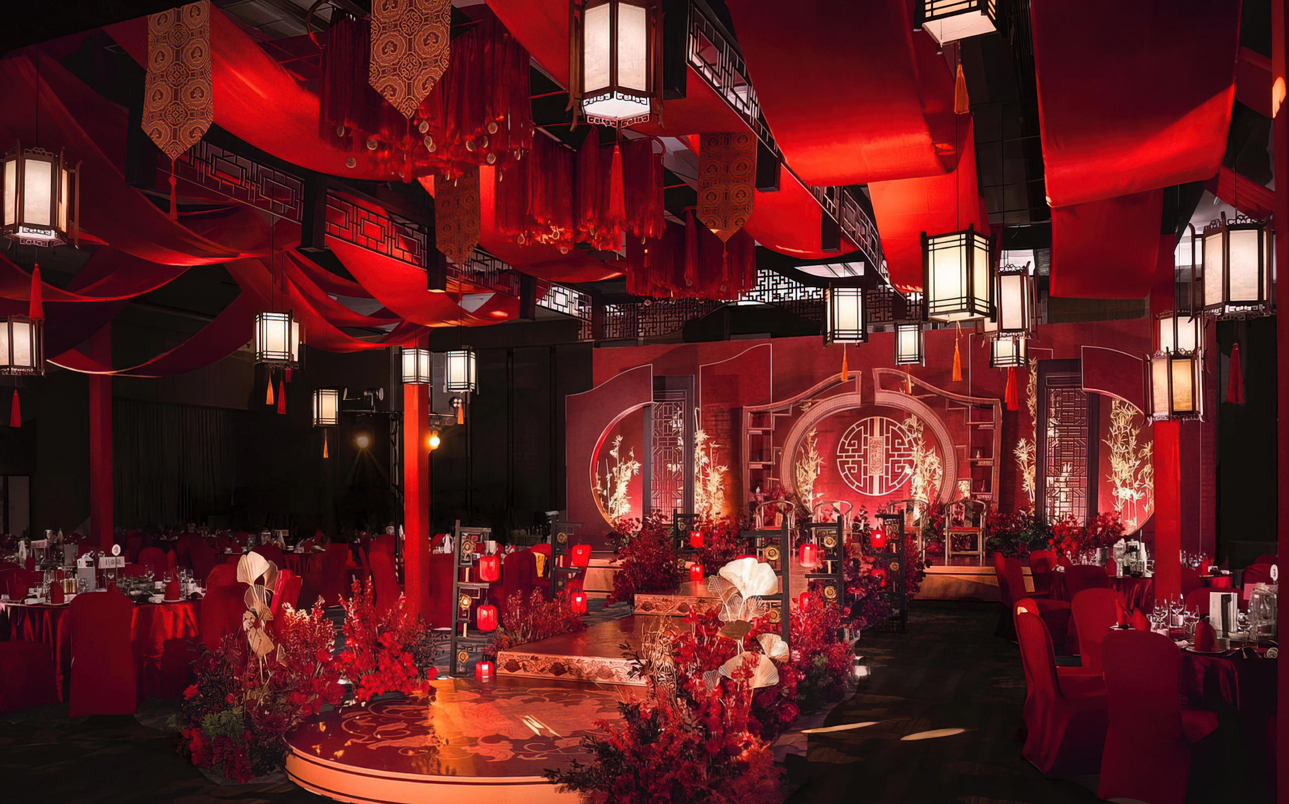 中式婚礼的雅致氛围