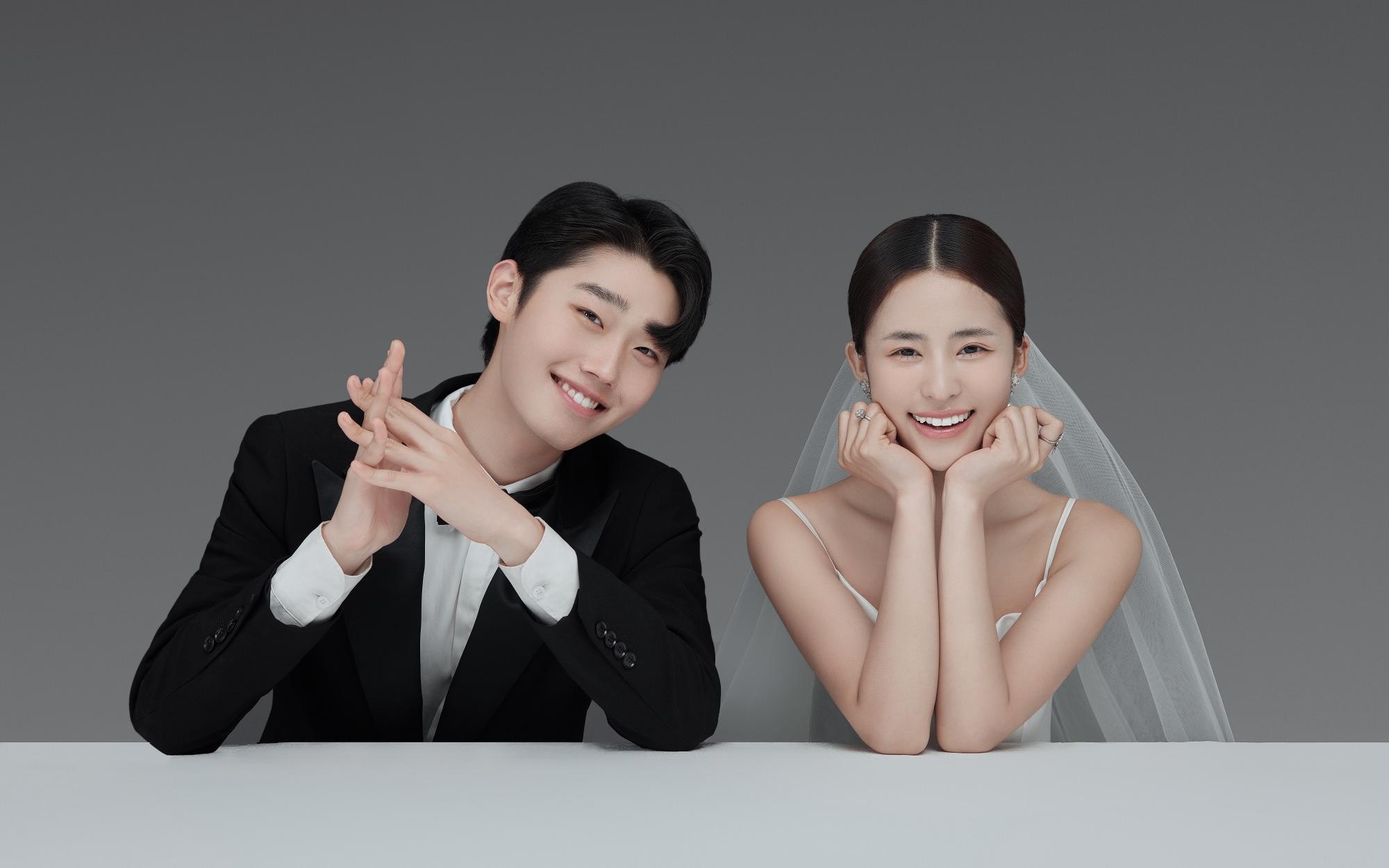 自带高级感 ▎极简韩式婚纱照