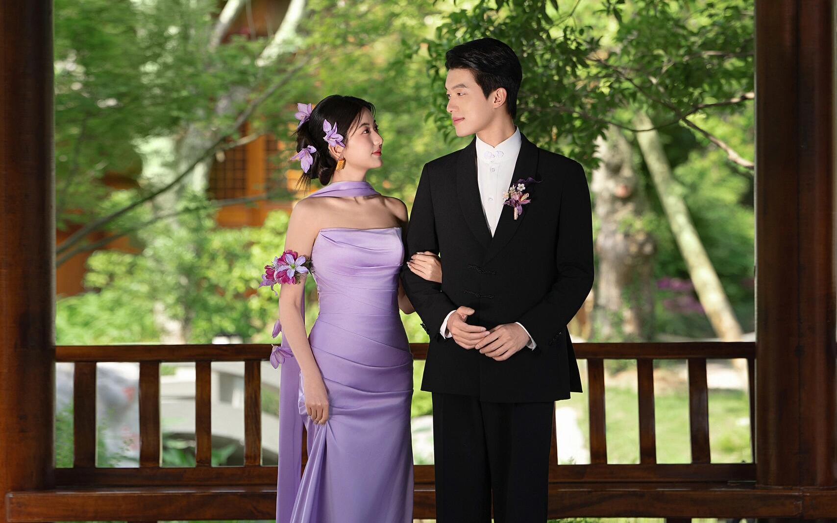 【新中式】古韵与优雅拉满的新中式婚纱照