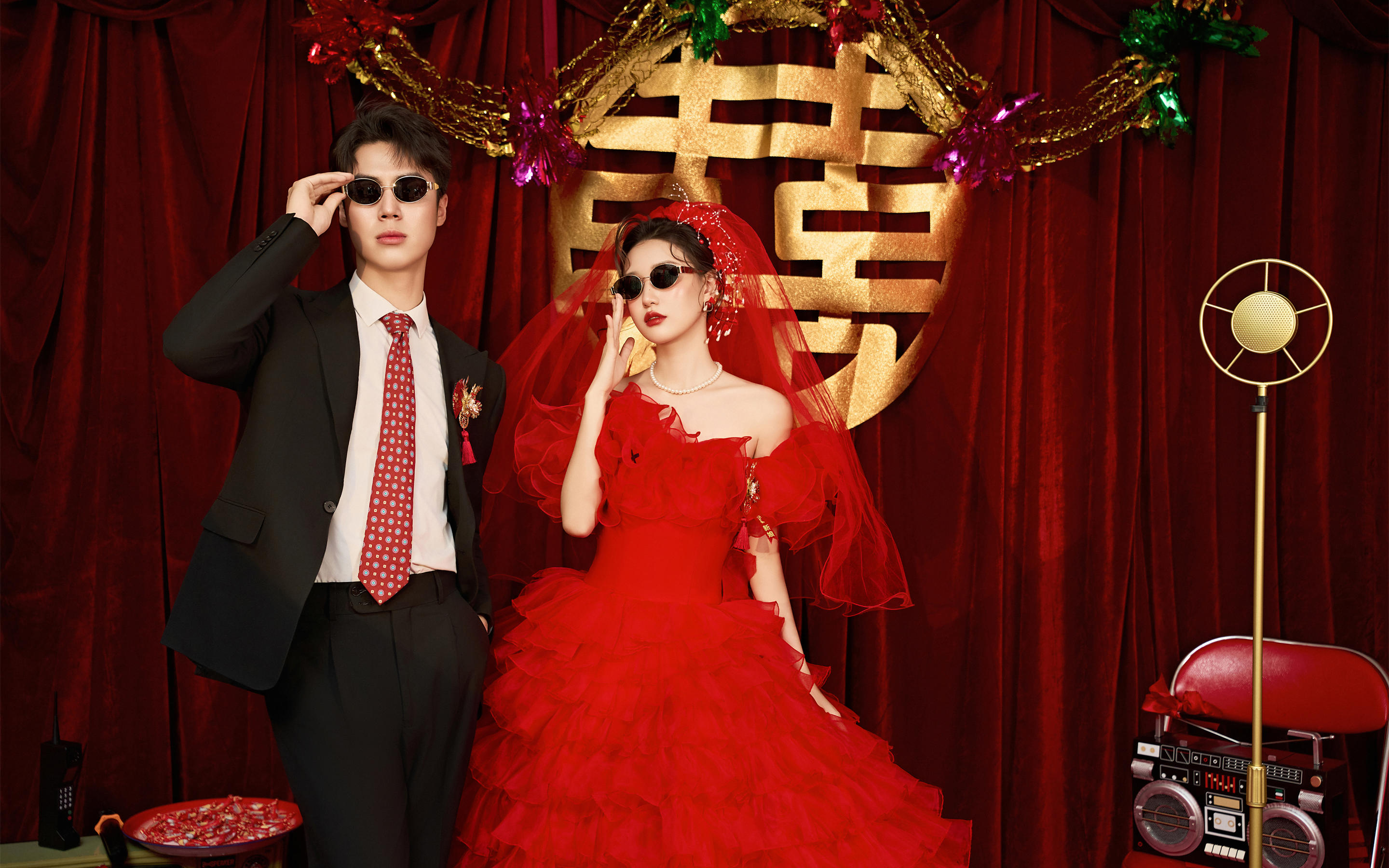 囍字當(dāng)頭，快樂上頭，我們要結(jié)婚啦