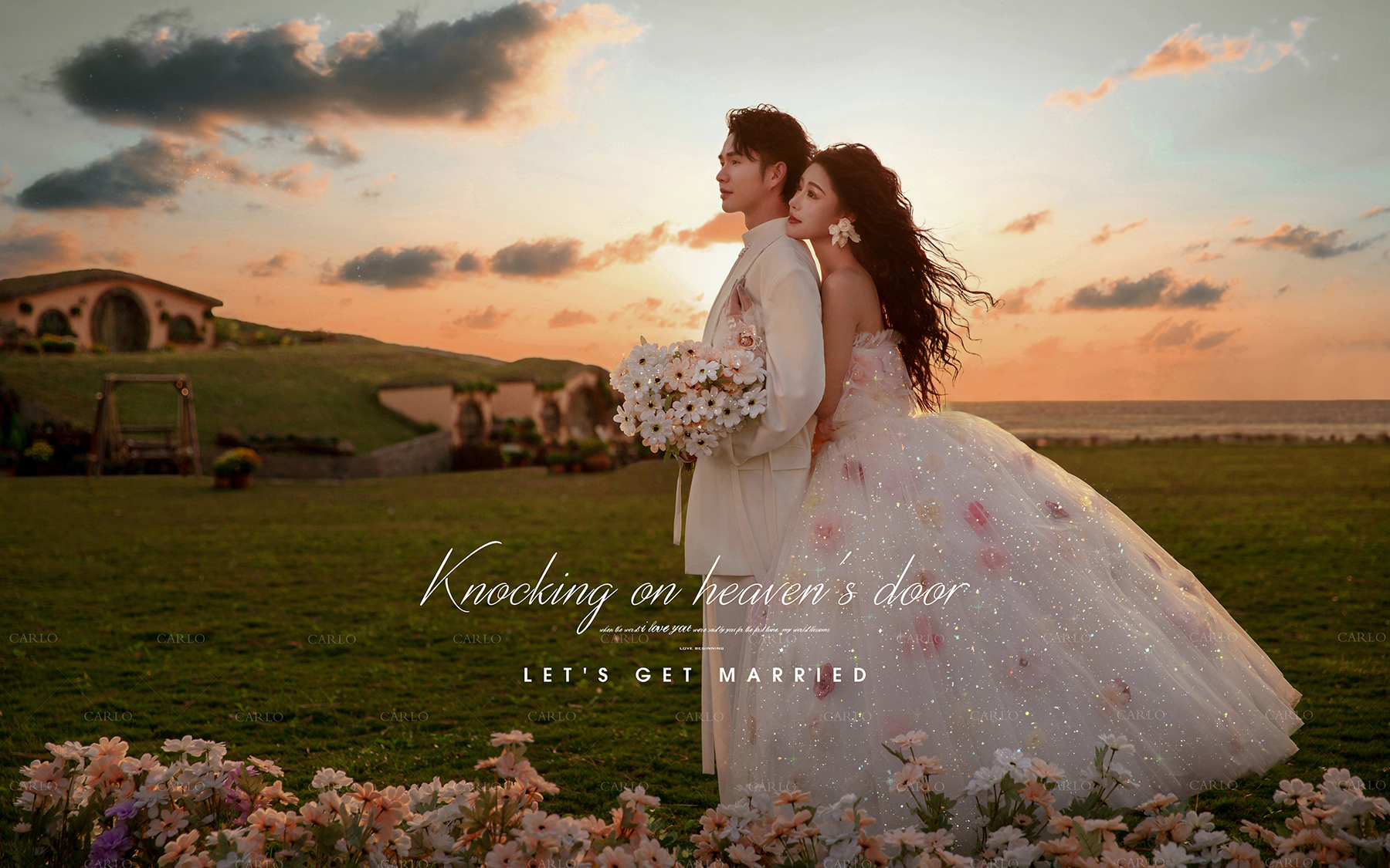 卡洛婚纱摄影【霍比特夕阳】