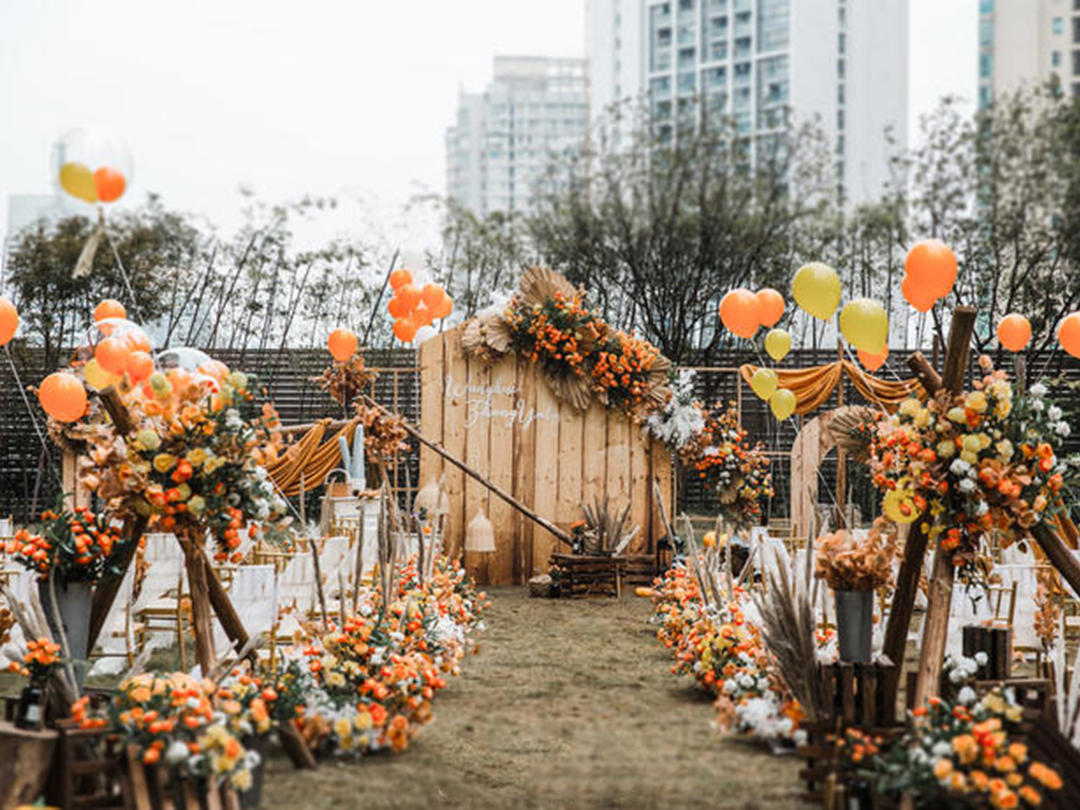 【笙瑟婚礼】温暖户外婚礼