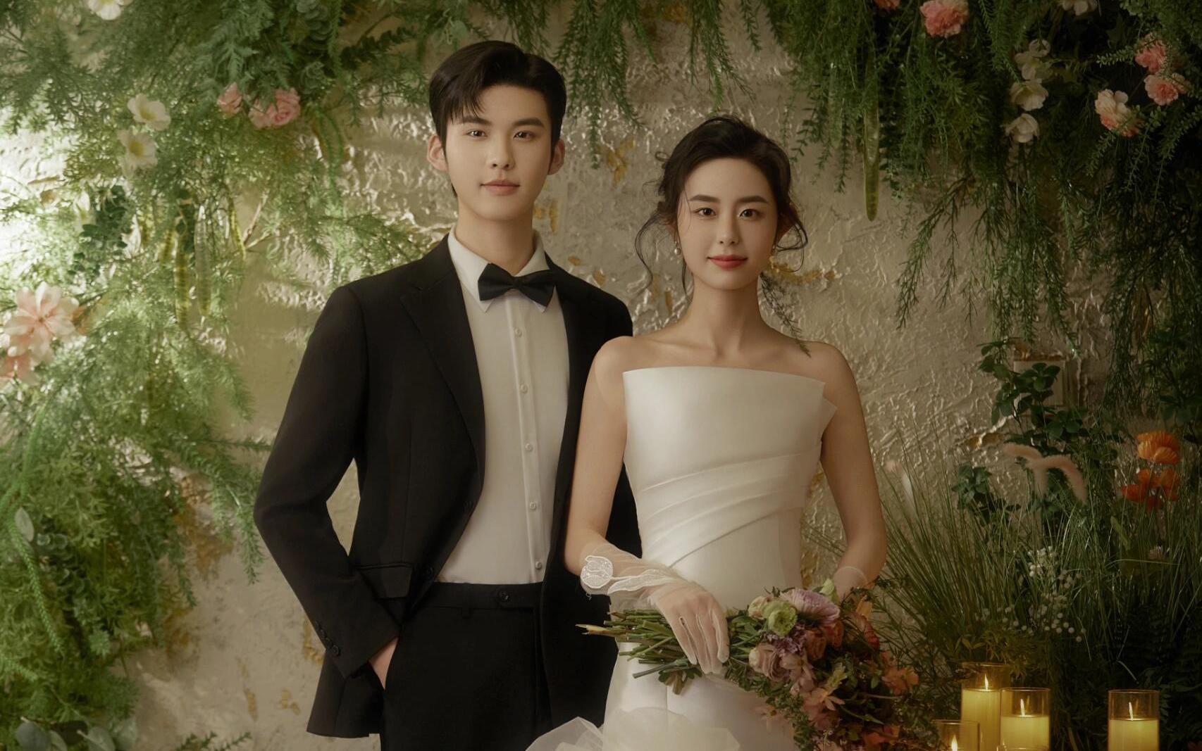 轻法式!每张都想当封面的程度~婚纱照