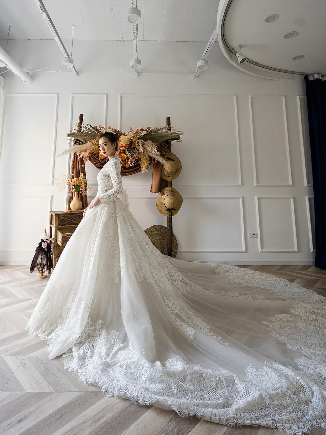 【爆款推荐】长拖尾婚礼主纱/气质仪式纱