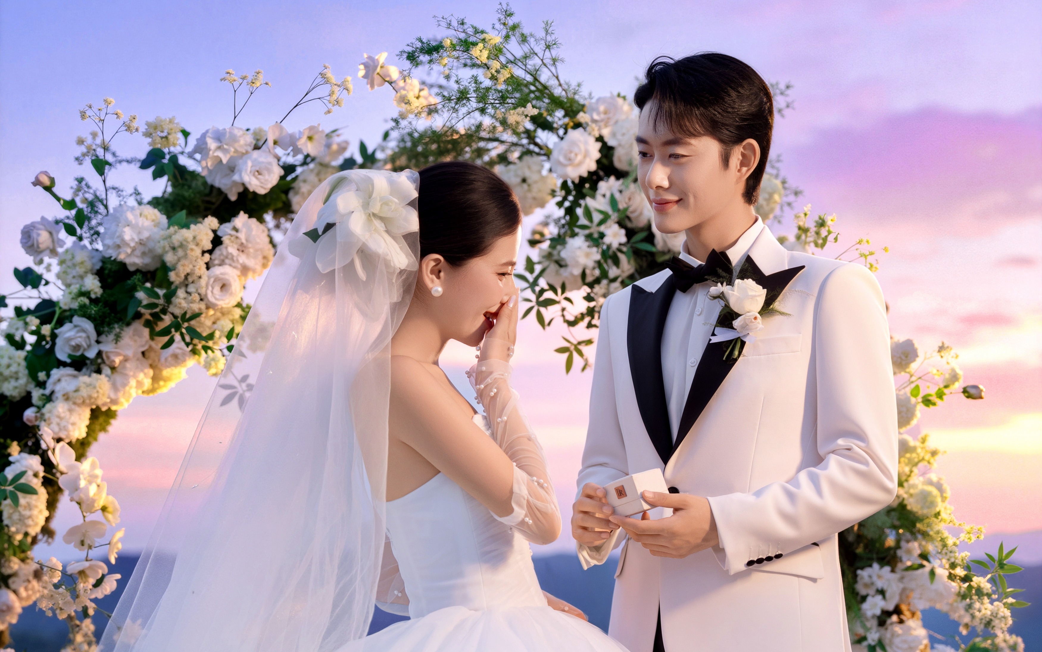 <山喜婚序>落日晚霞目的地婚礼