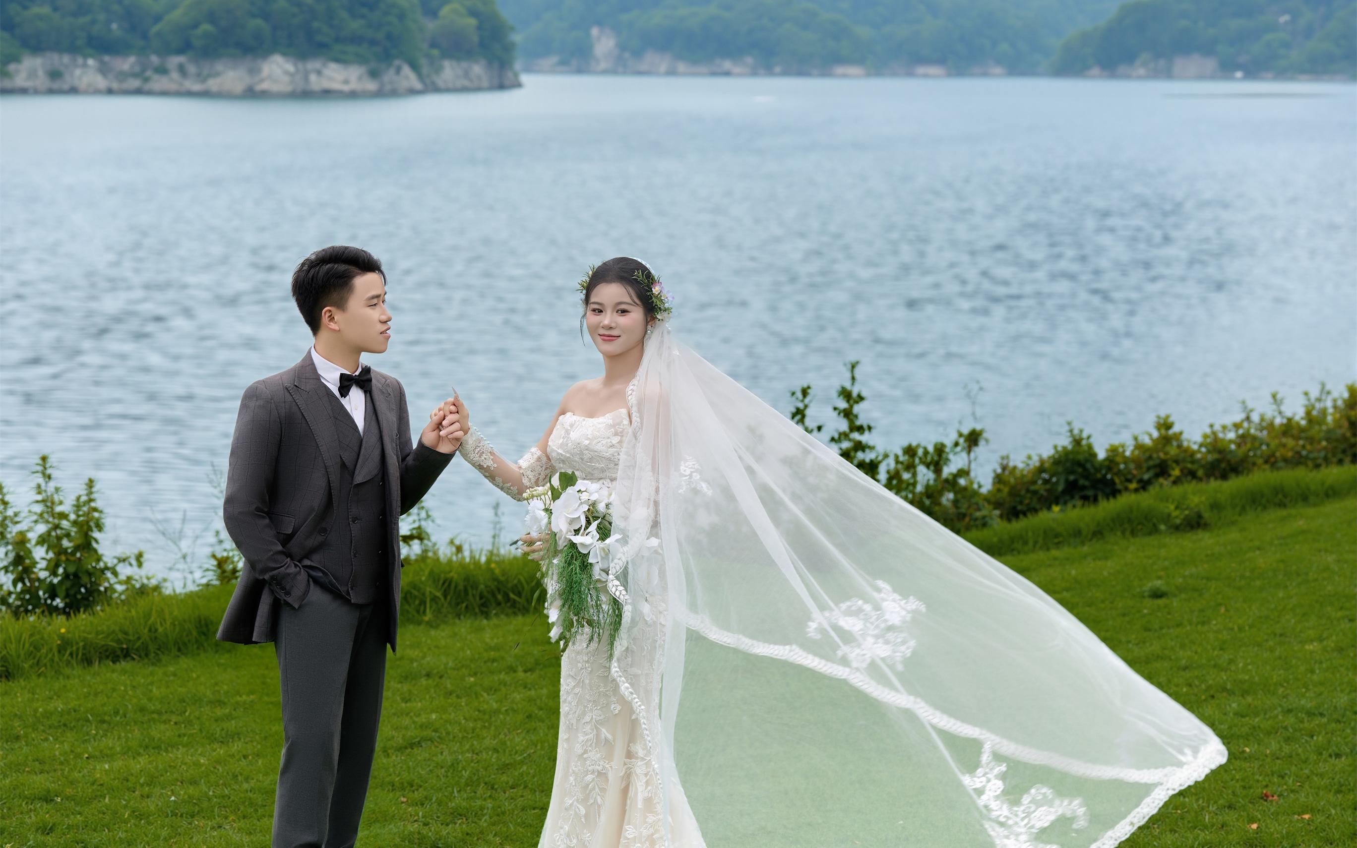 【佩琳的婚禮】草坪森系婚紗照