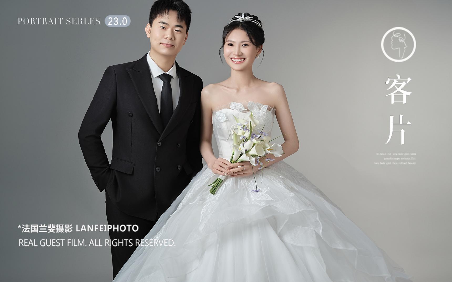 幸福吗！包的呀！00后的胶片滤镜感婚纱照