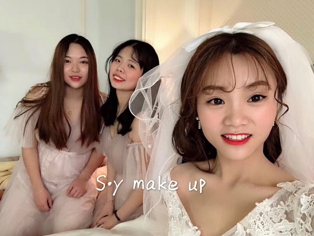 资深档森系唯美新娘全天跟妆