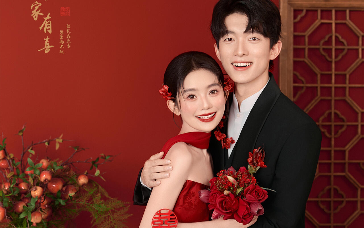 喜嫁新中式婚纱照,这才是真正的新中式