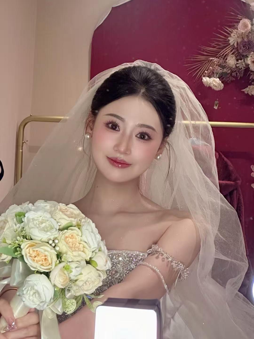 简约公主风主纱造型