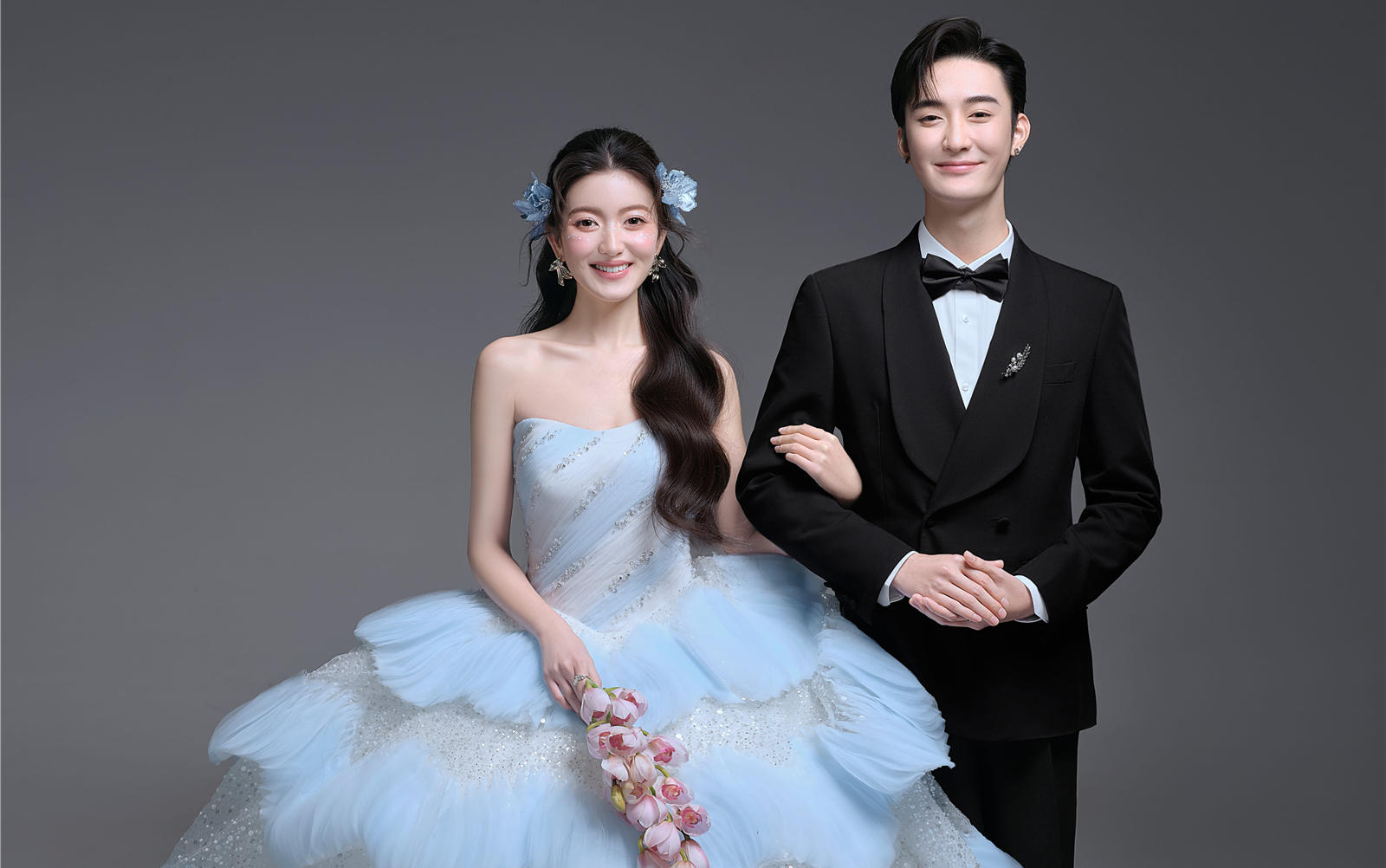 💙坠入云端的温柔婚纱照｜梦幻到失语✨