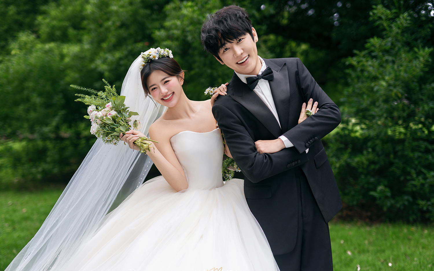 氛围感之神森系婚纱照！美到原地结婚的地步