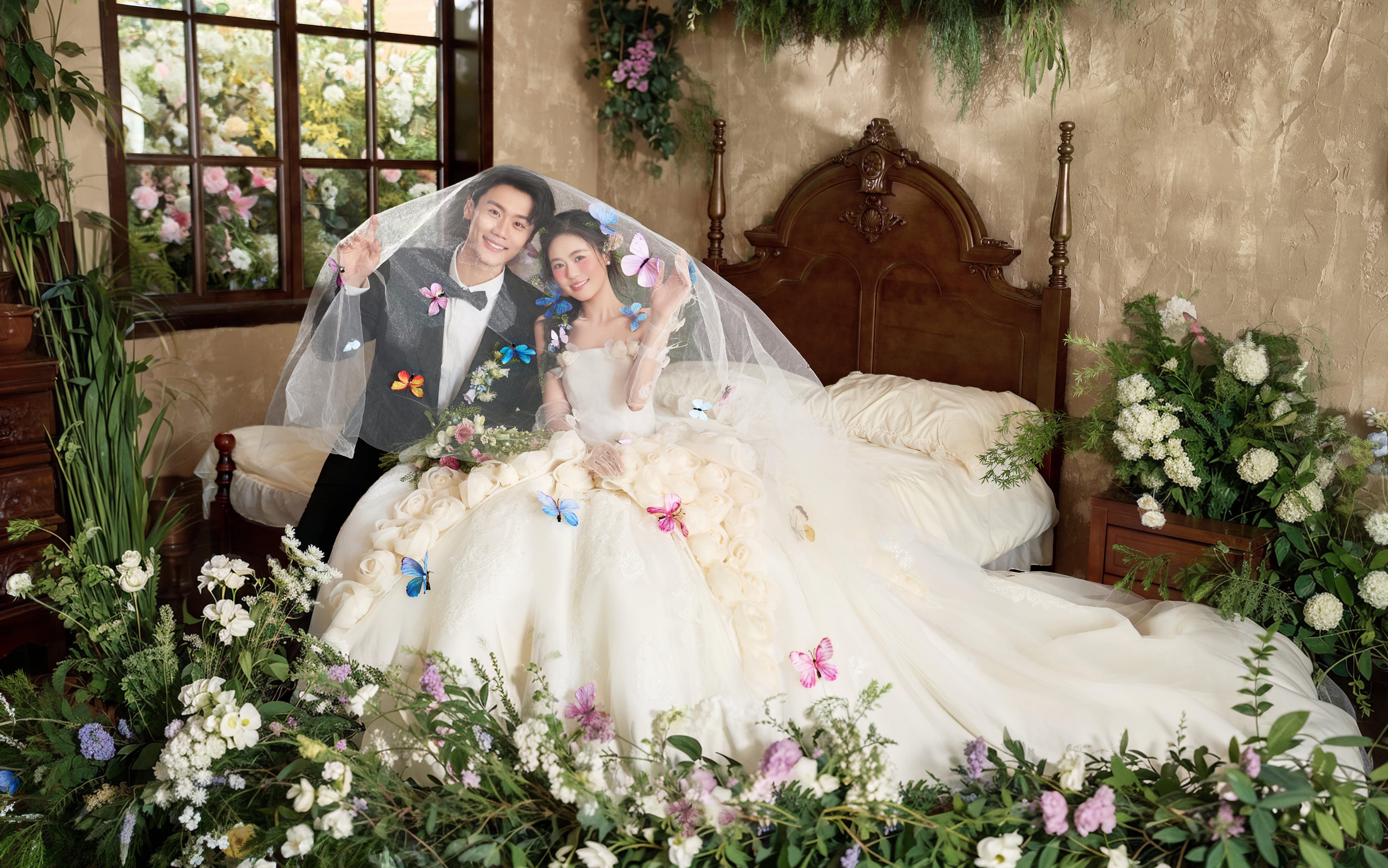 闯入绿野仙踪，解锁我的公主风婚纱照💫