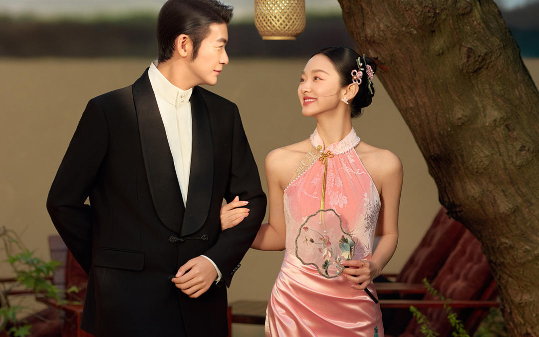 【西北龙摄影】新中式园林婚纱照