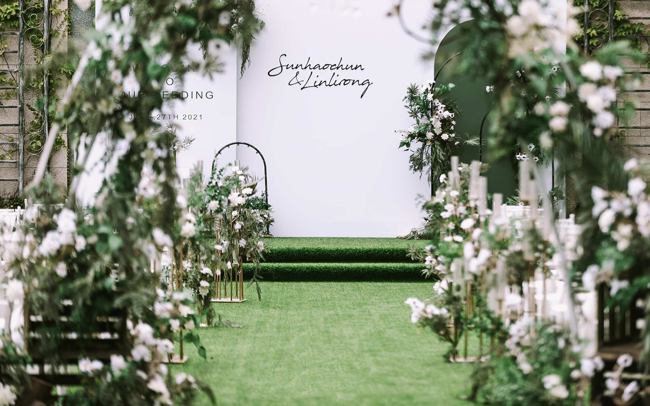 【欢禧婚礼】户外小清新韩式婚礼