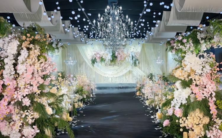 魚(yú)躍婚禮·粉綠韓式星光之約