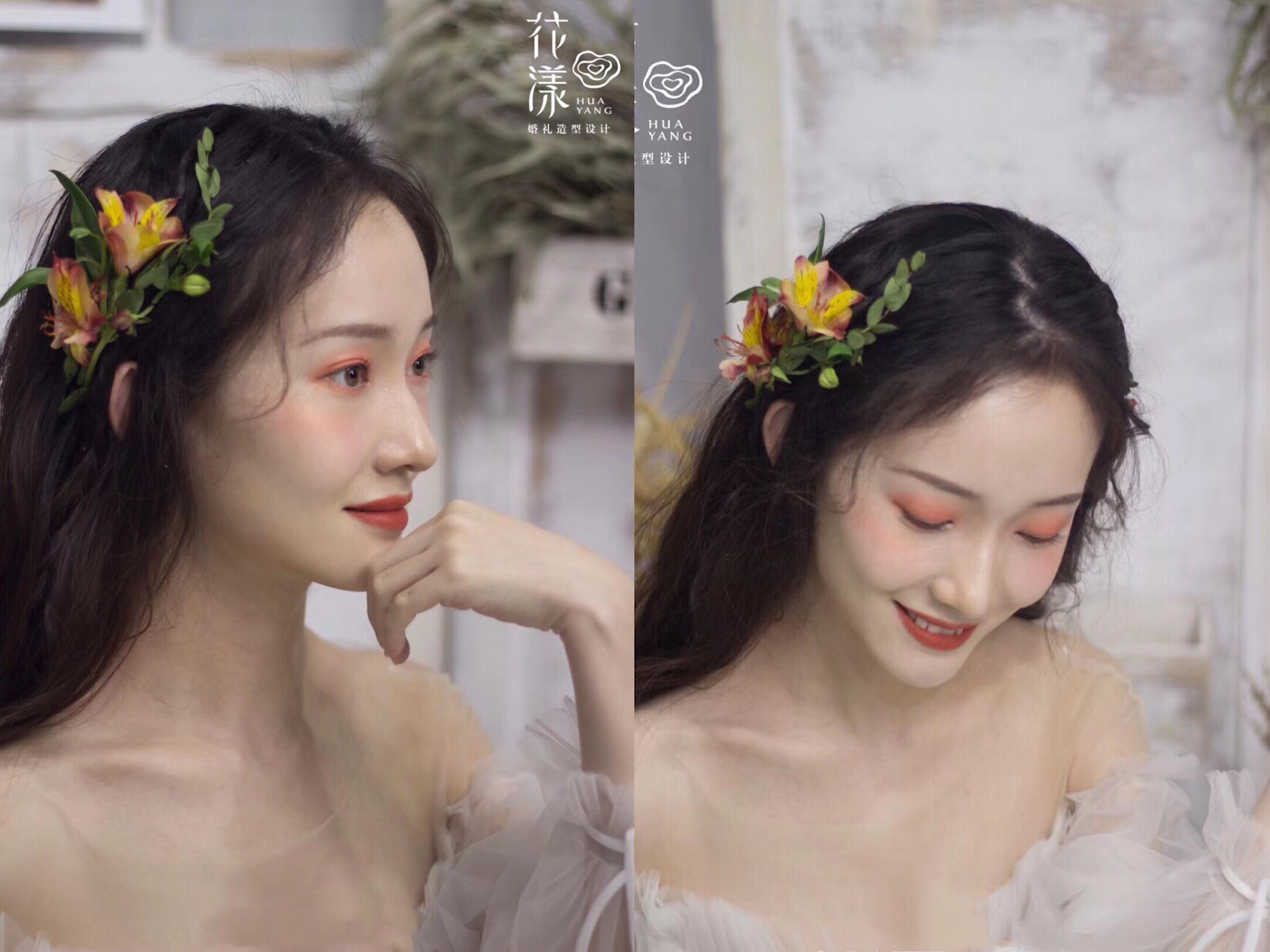 花漾婚纱造型 奢华婚纱礼服套系+1880首席跟妆