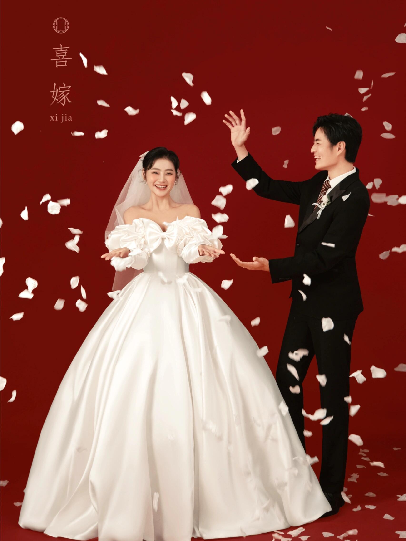 我的极简风婚纱照 