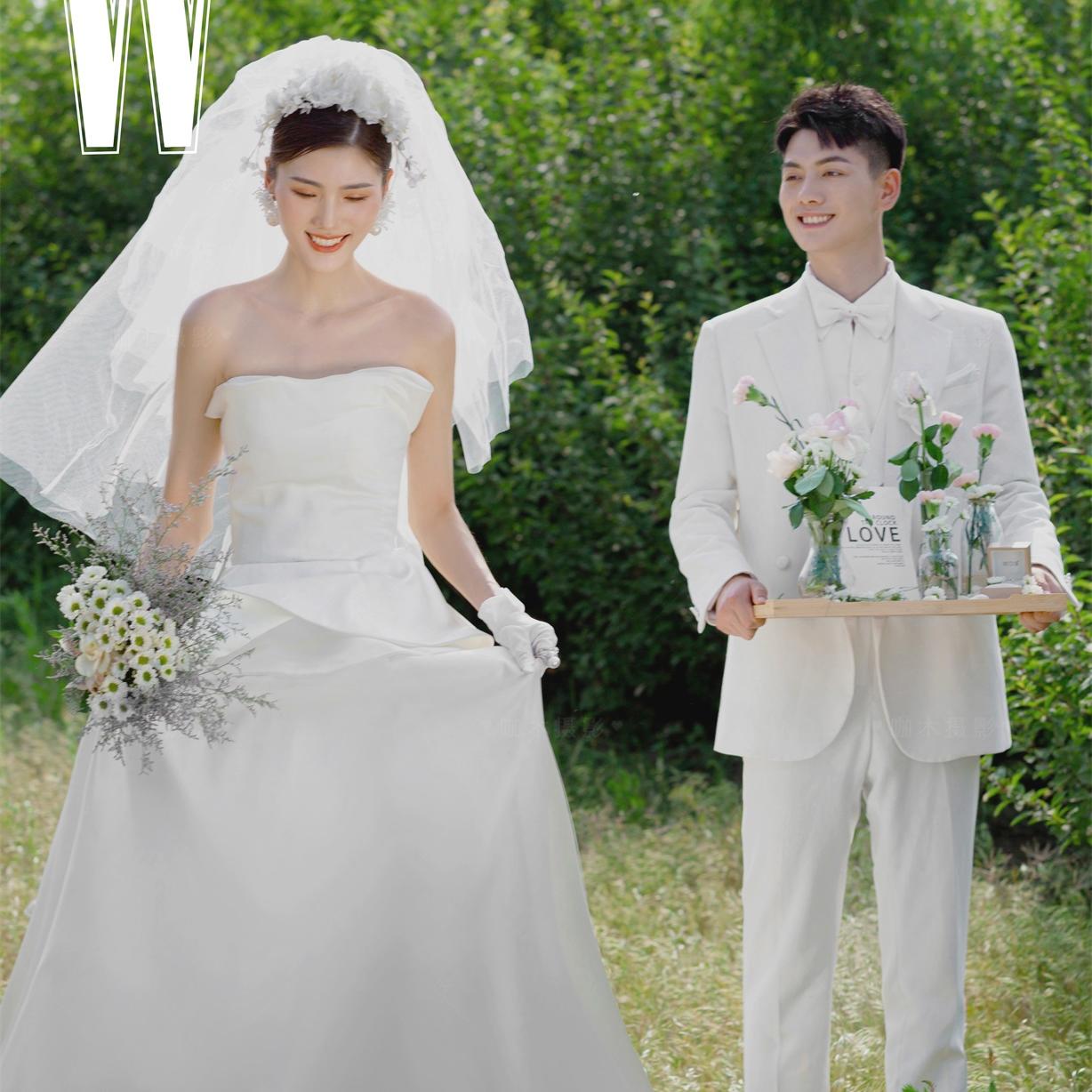 【咖木】拍1送5 文艺江南 十服十造  高端婚纱