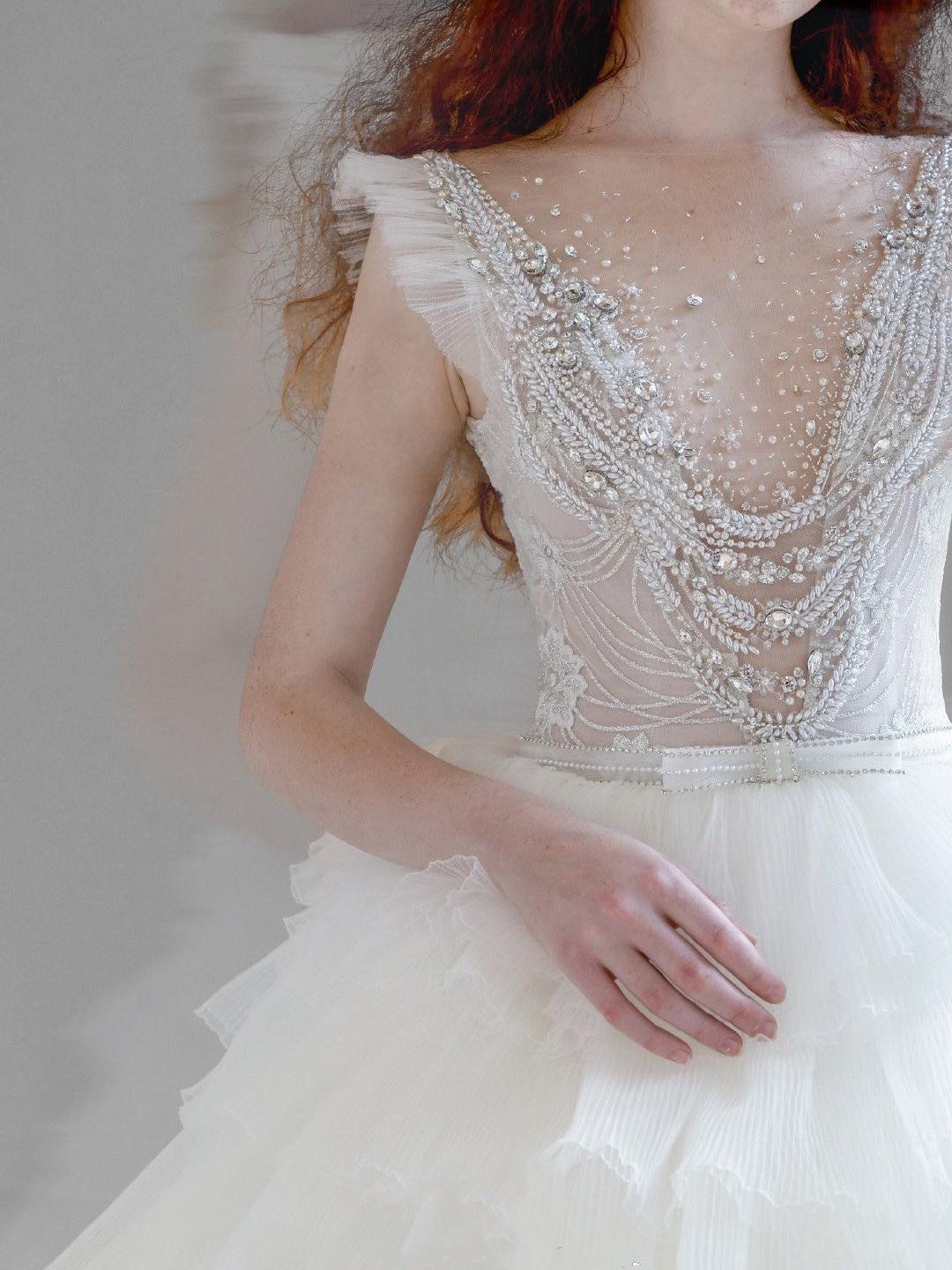 【KISSME婚纱】-元气仙纱  户外小众