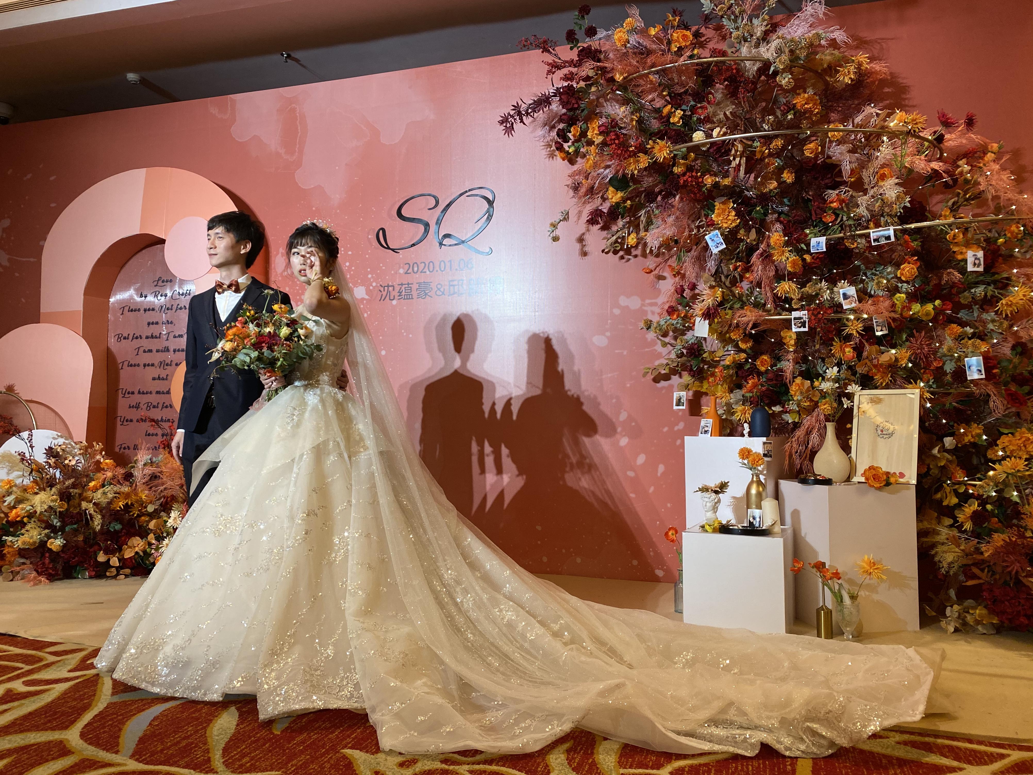 【大雅婚礼】年度网红 撞色 粉色浪漫婚礼