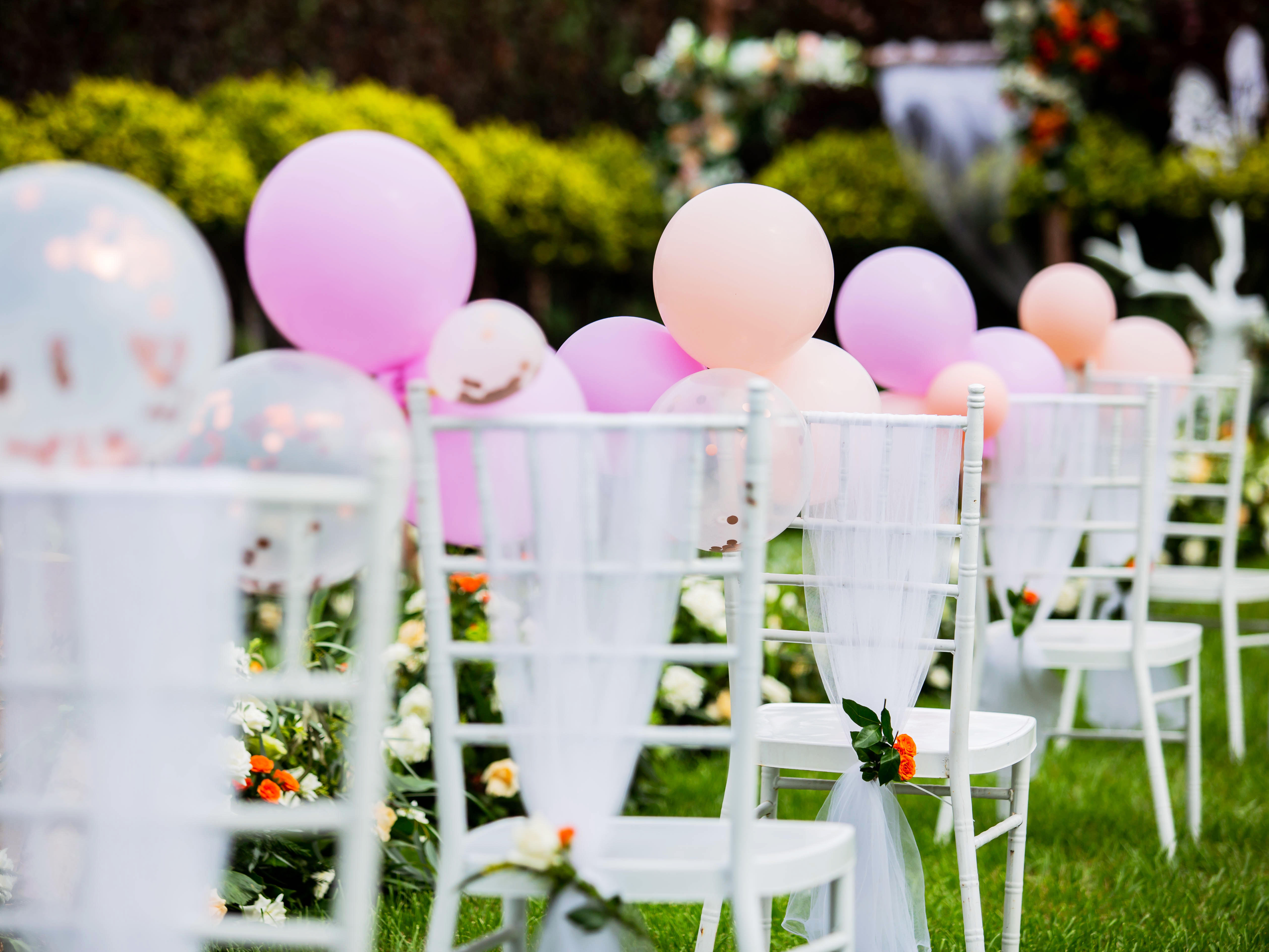 【罗马假日】草坪户外婚礼-含四大金刚/可自由定制