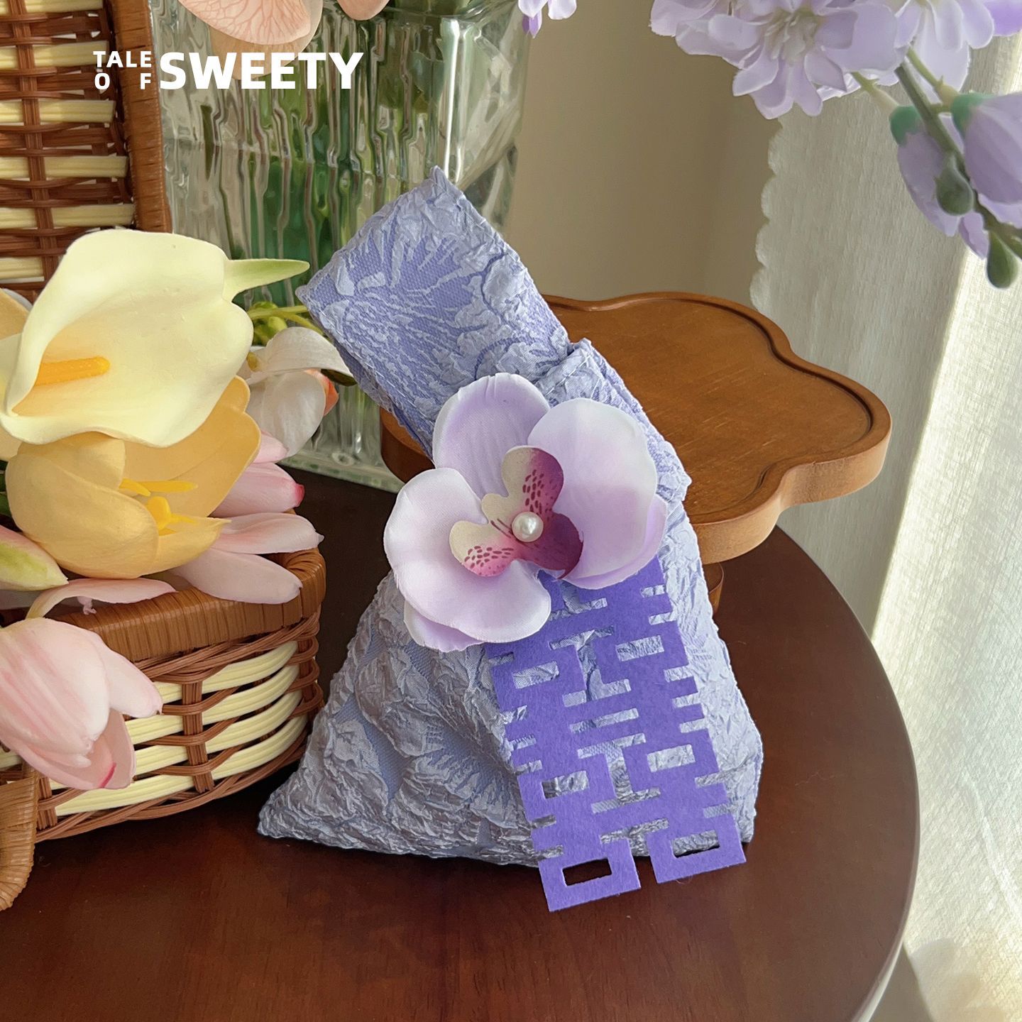 50个手腕喜糖袋子ins风