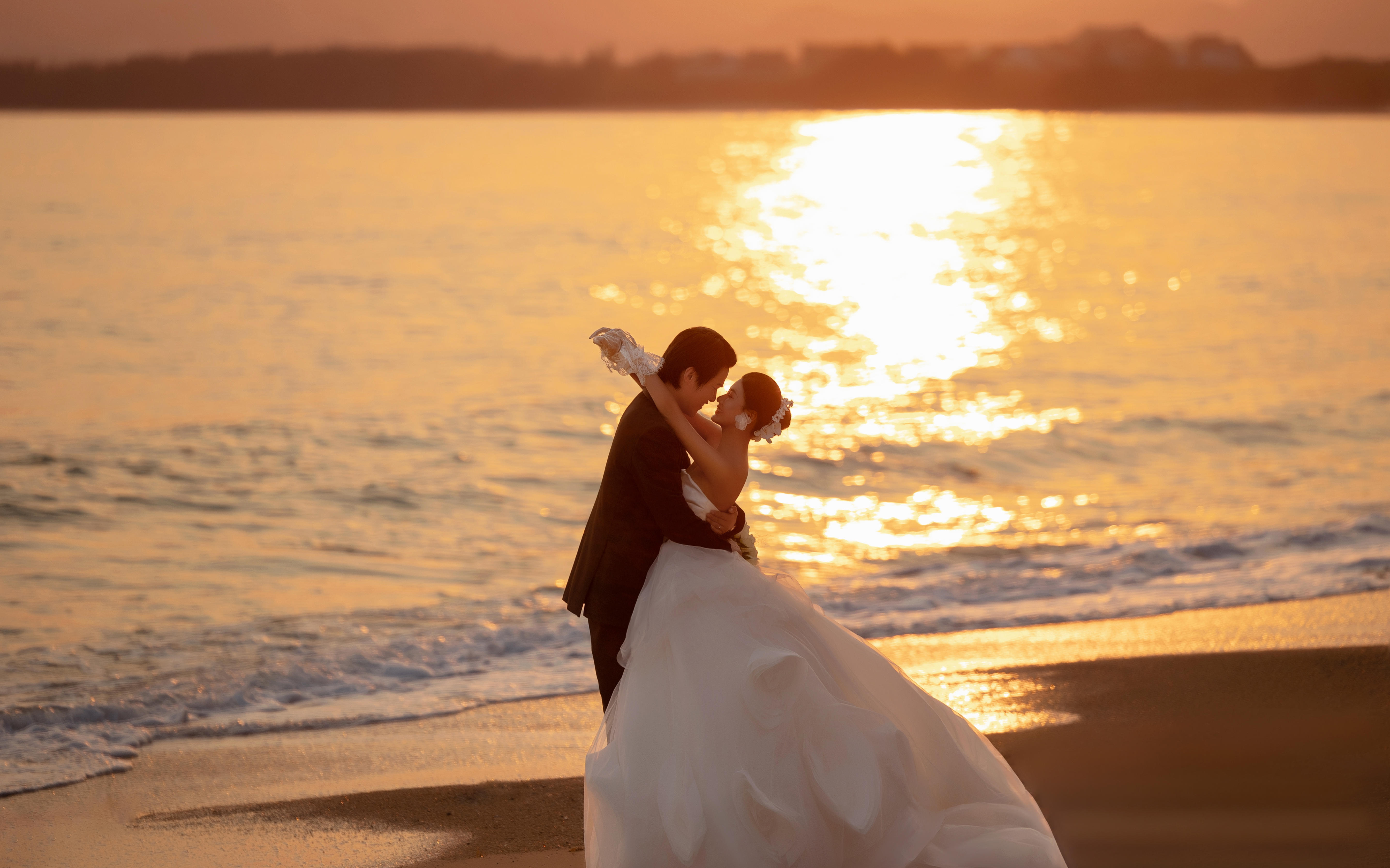 【法式印象】夕陽海景婚紗??每一張都美得令人心醉