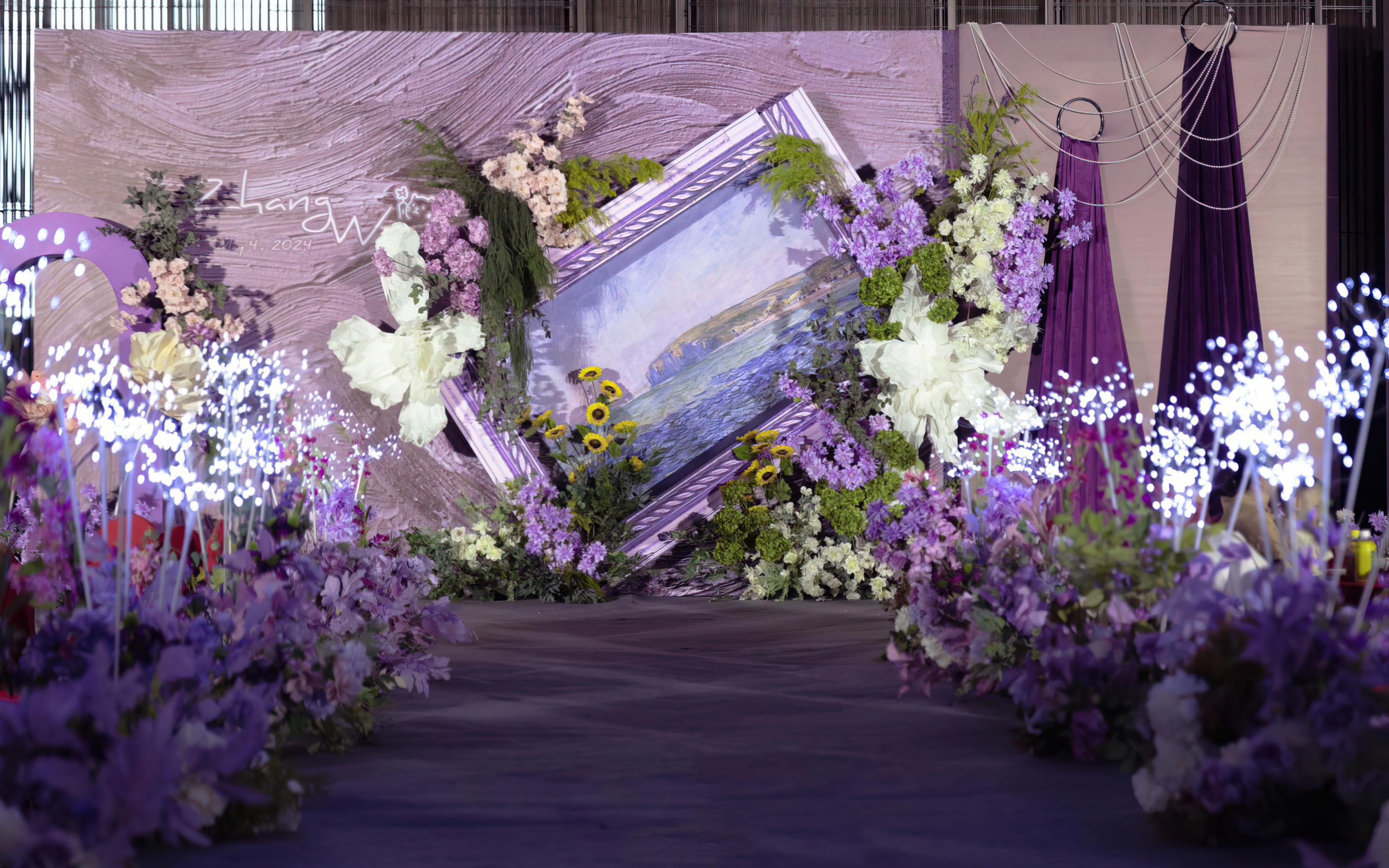 【朵莱婚礼】莫奈油画婚礼