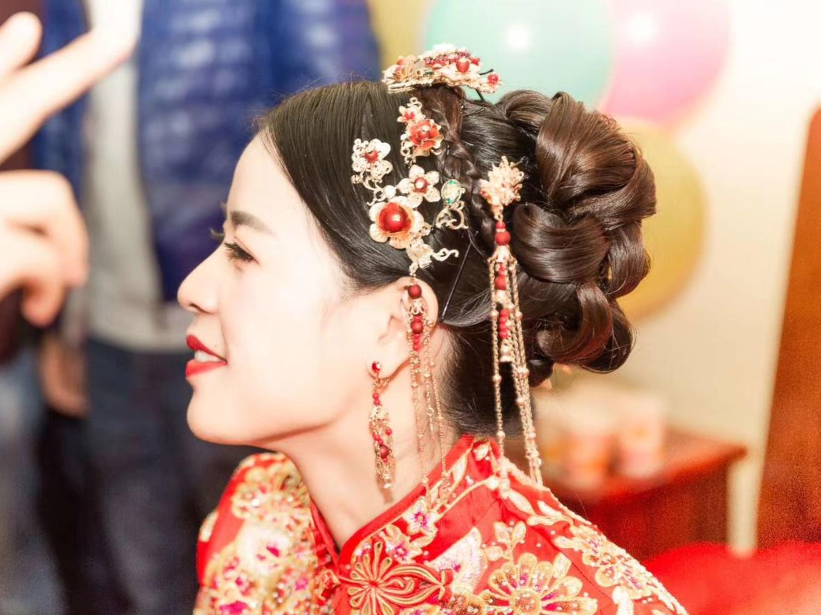 【首席化妆师】新娘一个妆可上门服务赠送妈妈妆