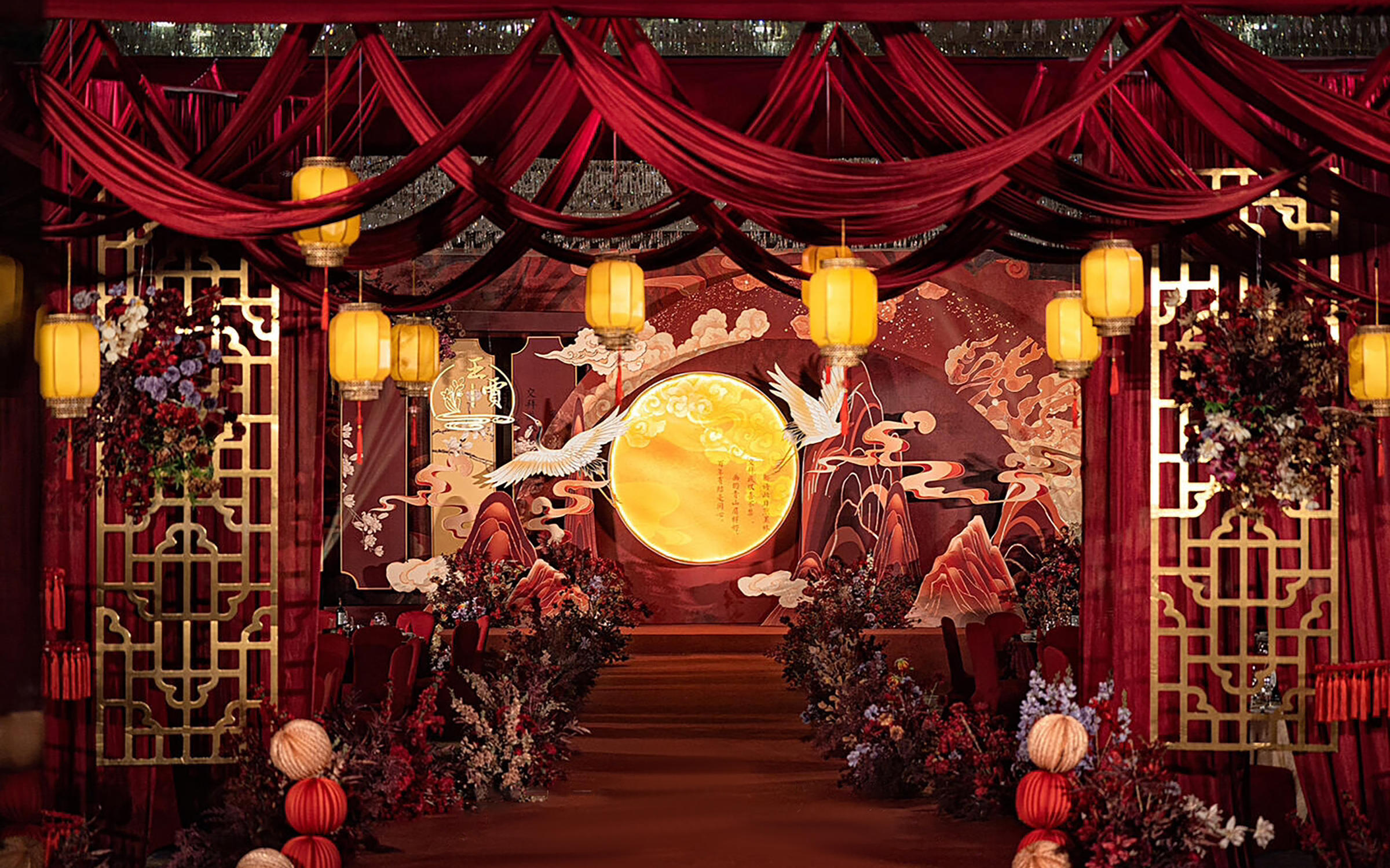 臻愛婚禮｜紅色系喜慶新中式婚禮