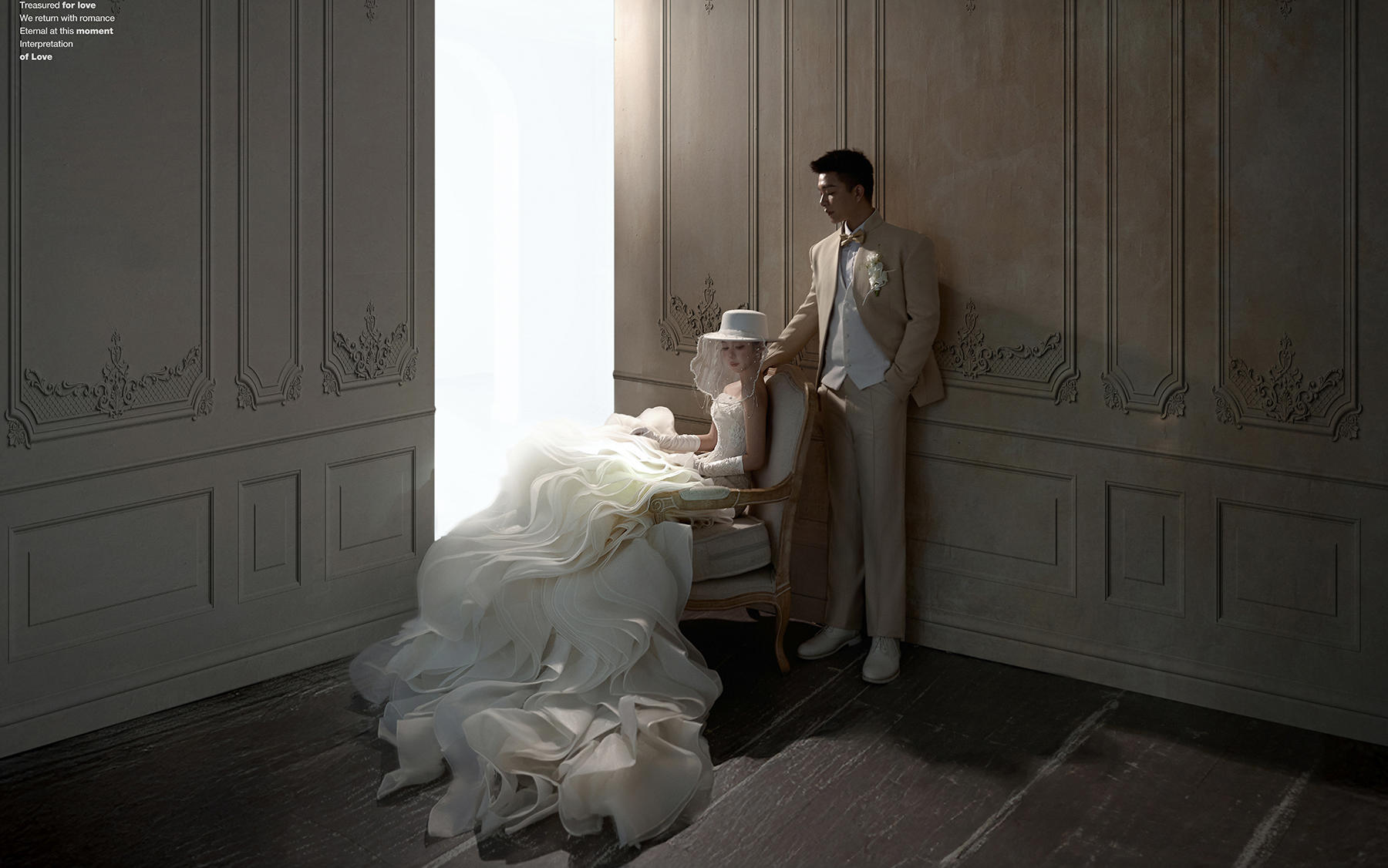 【真实客片】法式婚纱照丨田家威&黄欣