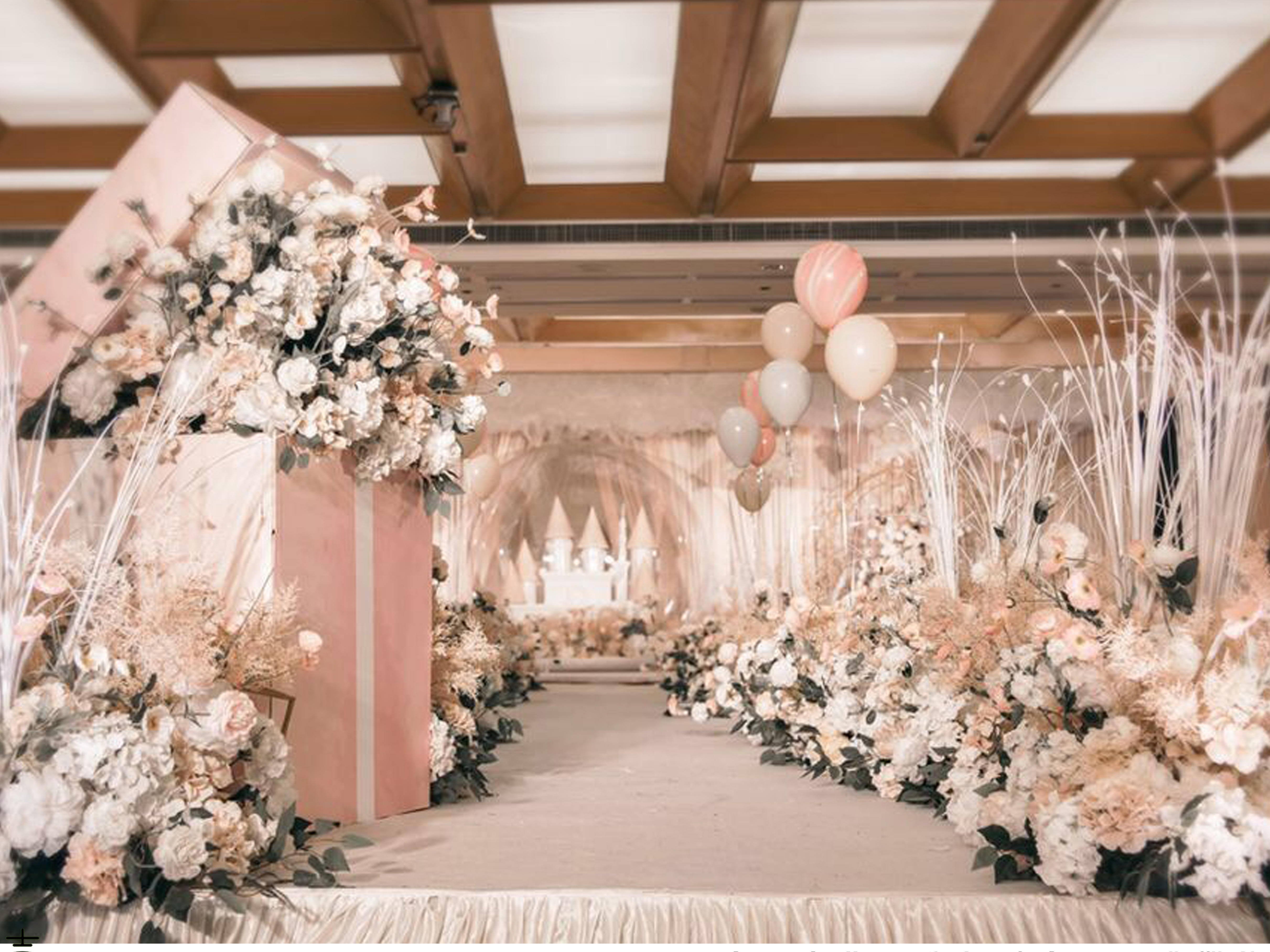 【喜壳婚礼】粉色超梦幻/帮圆你一个公主梦