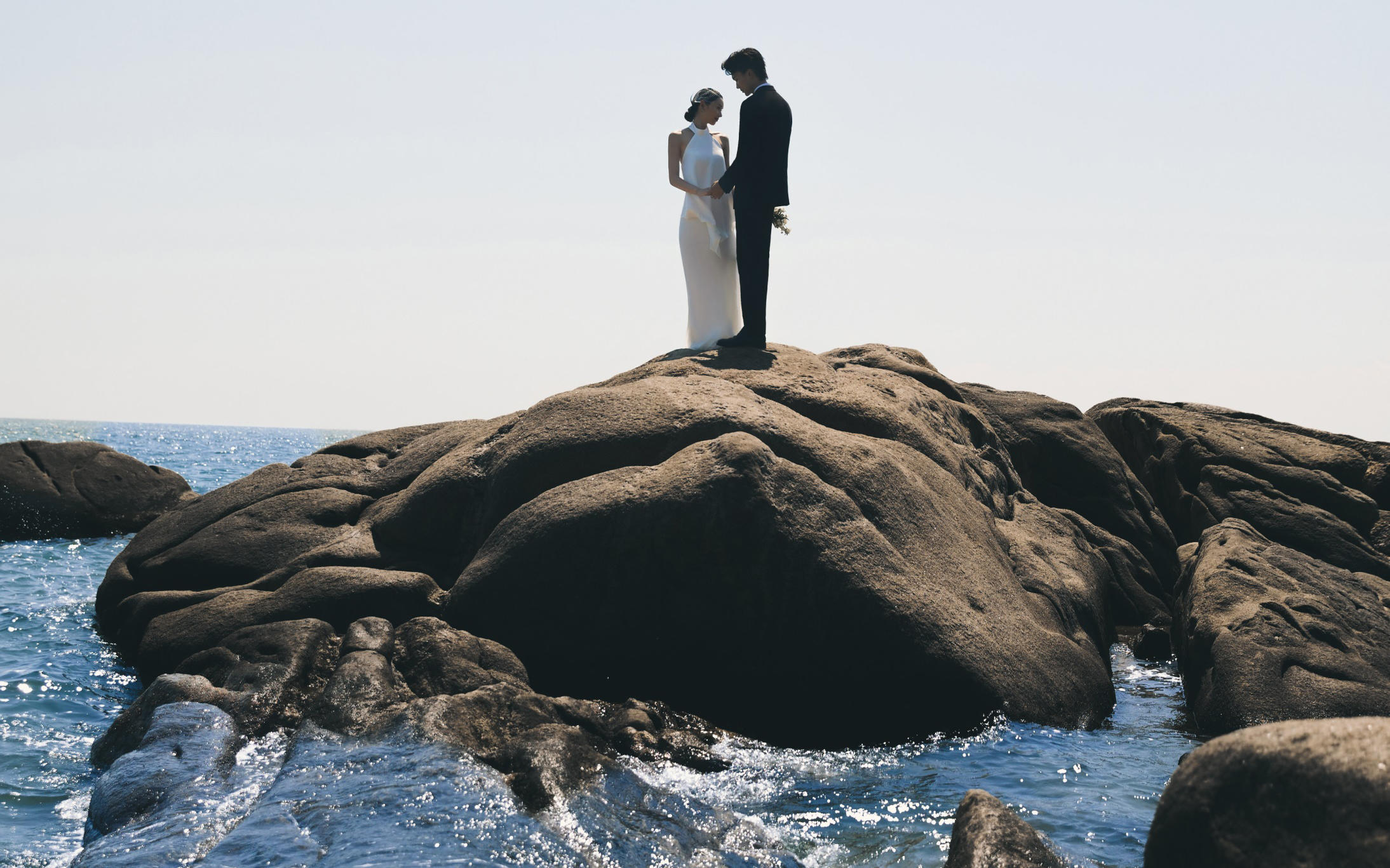 花瓣摄影•海浪礁石