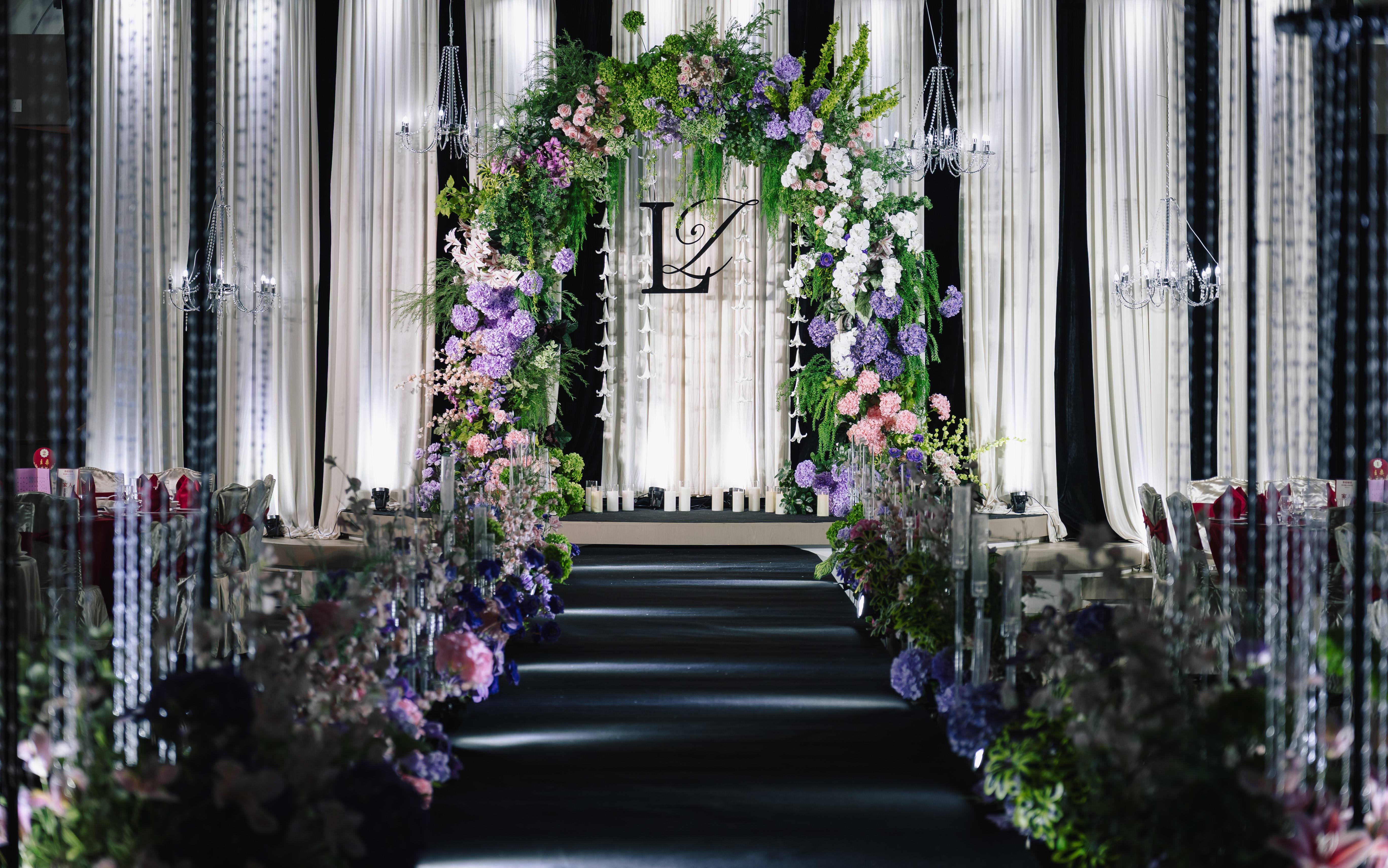 囍事家缘 西式婚礼 | 香槟色森系韩式婚礼