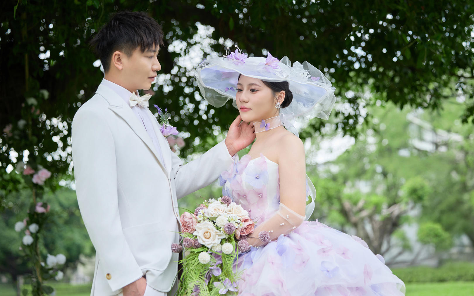 莫代爾花園｜北海浪漫婚紗照 森系 浪漫 韓系