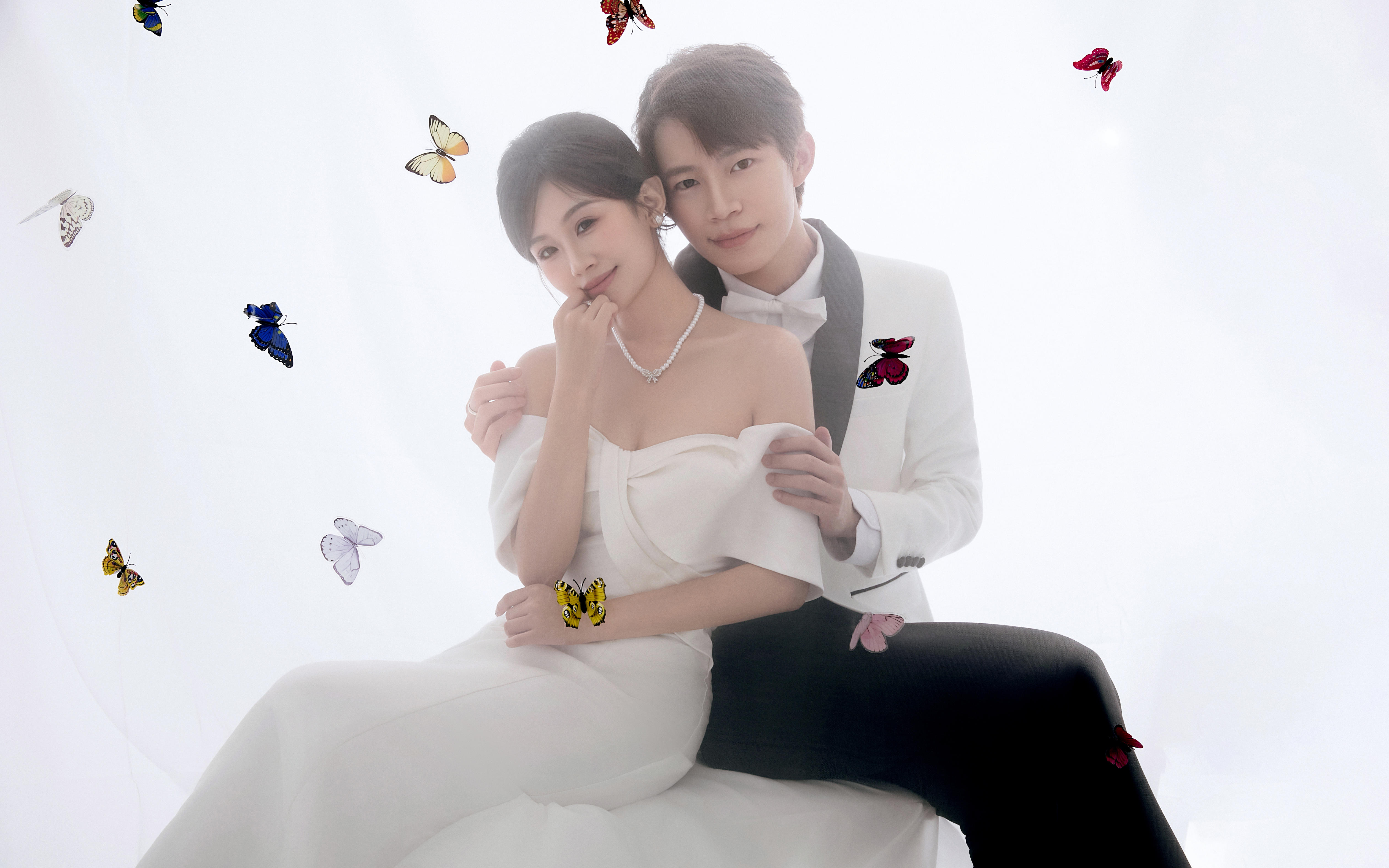 極簡(jiǎn)主紗｜蝶舞翩翩，縈繞愛(ài)意，每一幀都藏盡溫柔