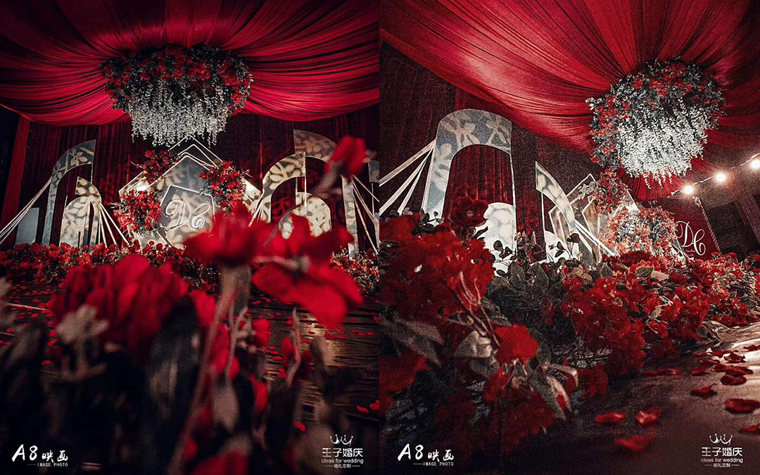 【王子婚庆】  红金复古