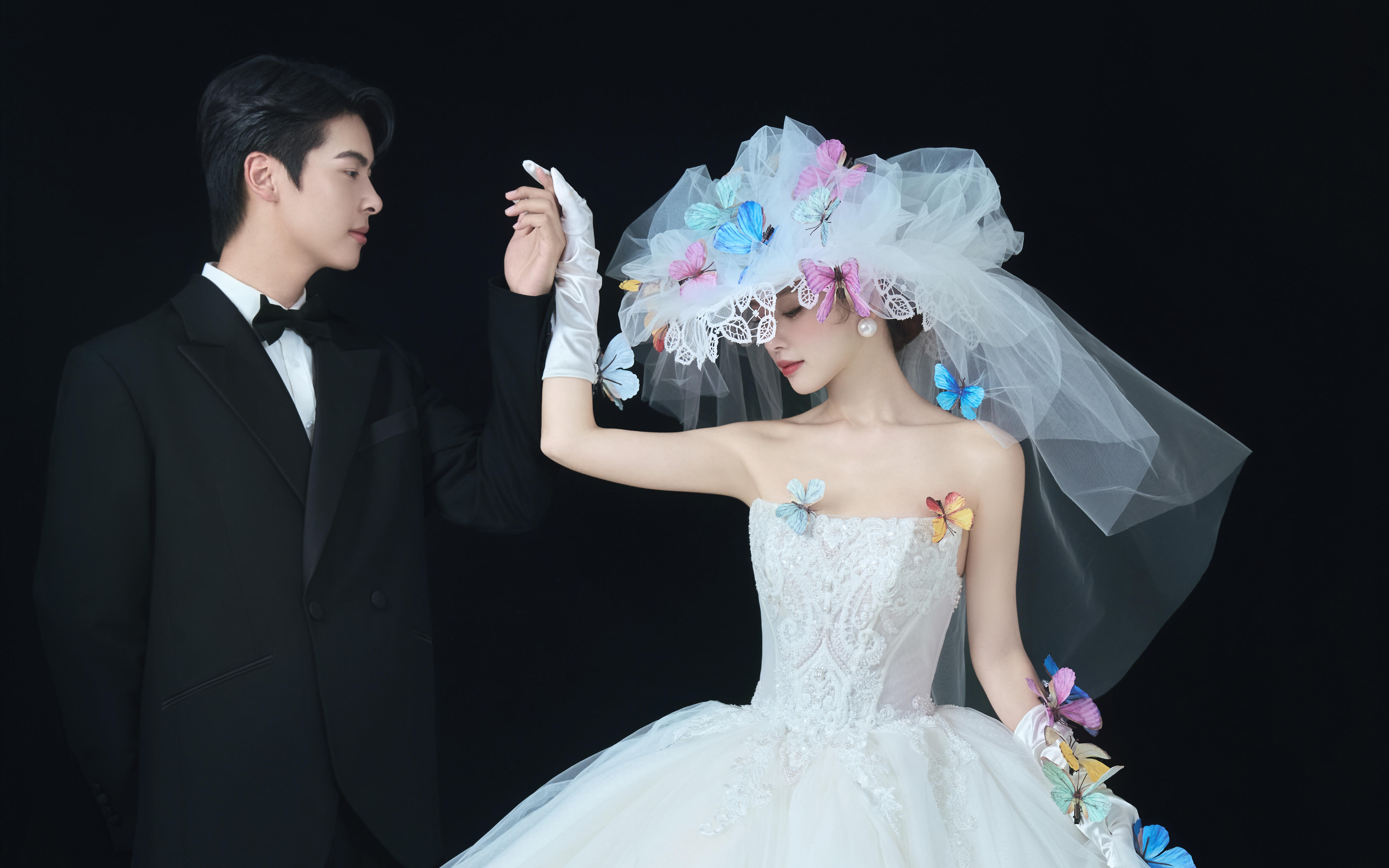 蝴蝶公主來(lái)嘍??期待已久的蝴蝶公主婚紗照