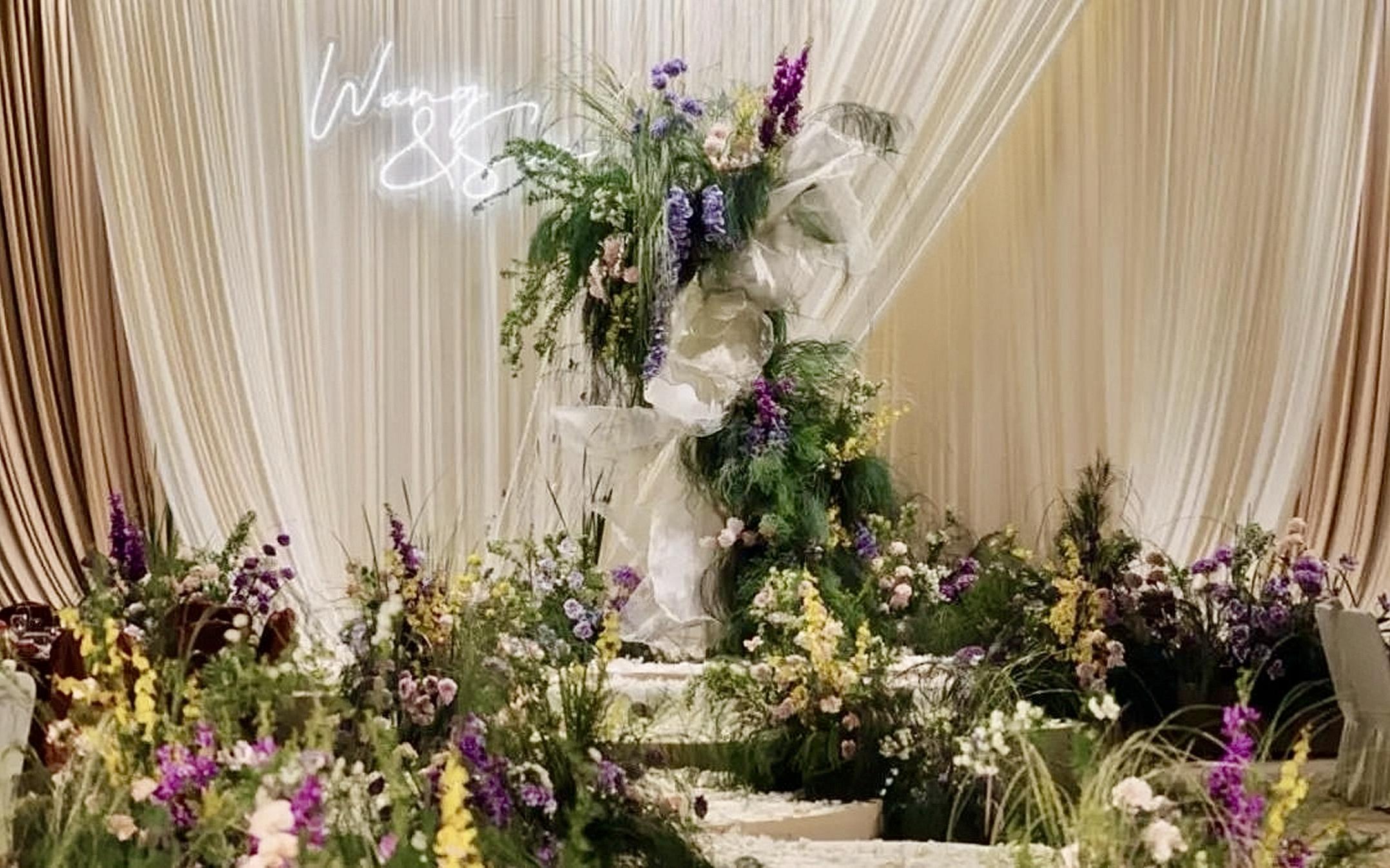 小眾野趣 ｜無吊頂韓式婚禮