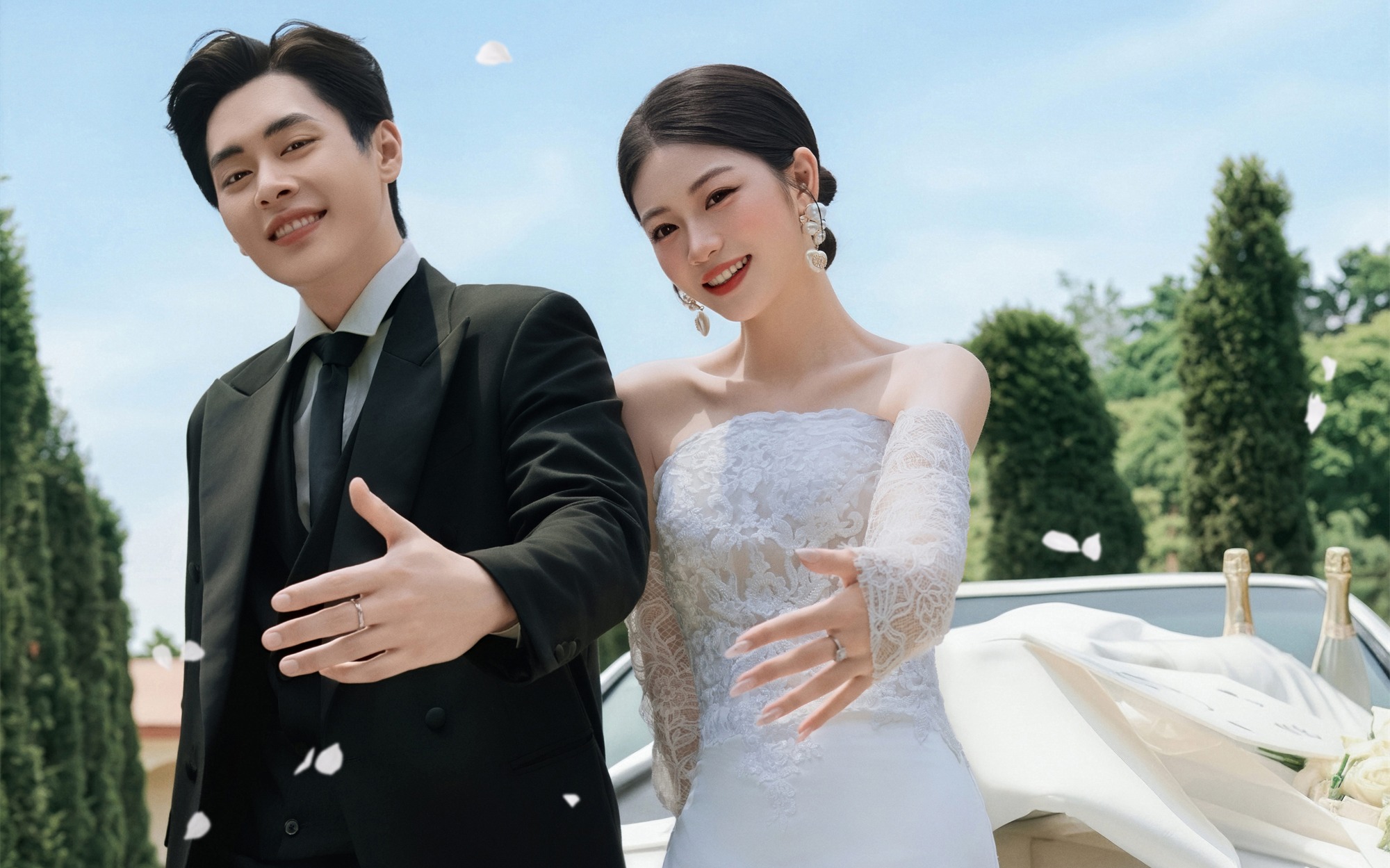 Just Married! 这一刻的甜蜜藏不住啦