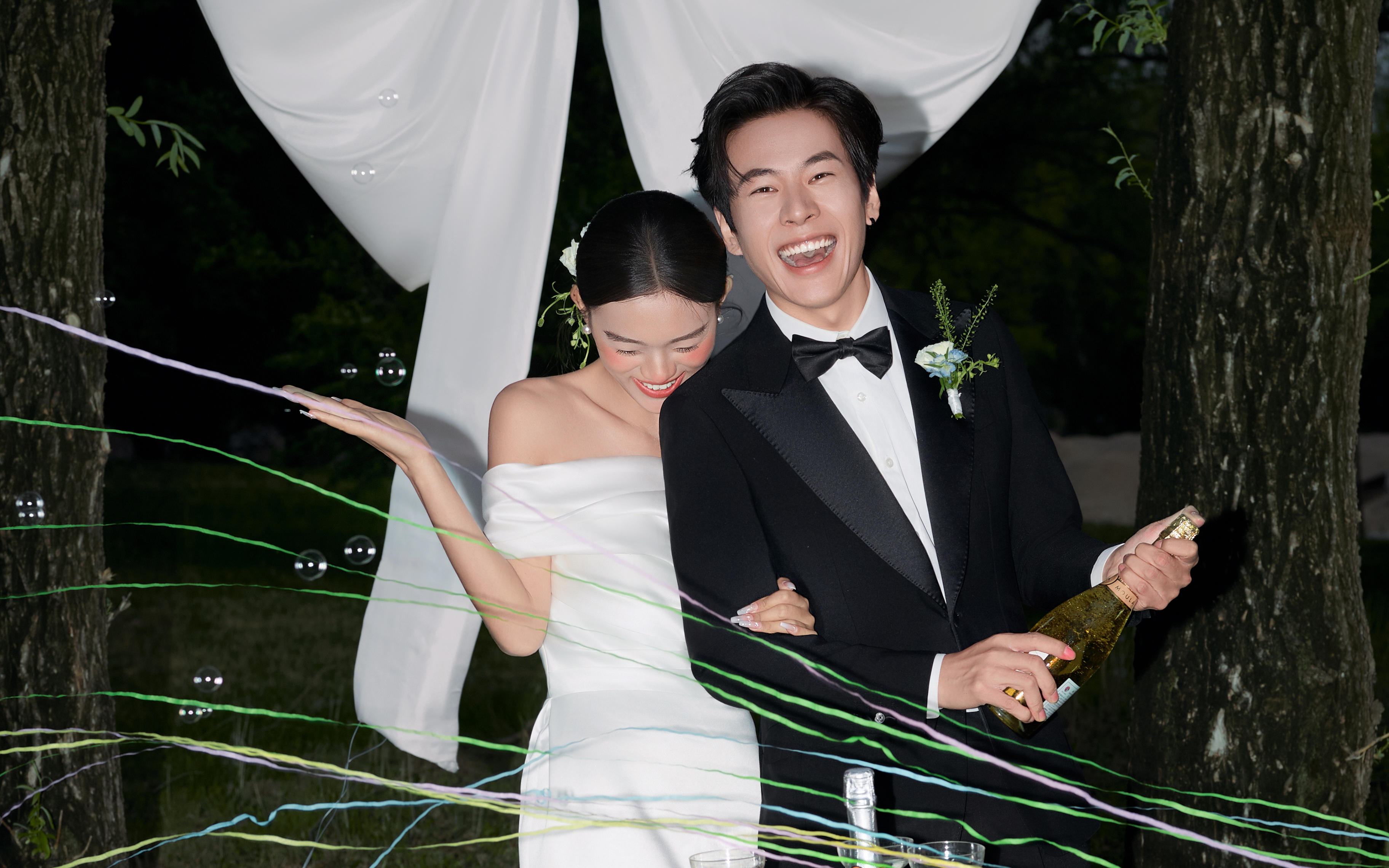 高尔夫-目的地婚礼婚纱照
